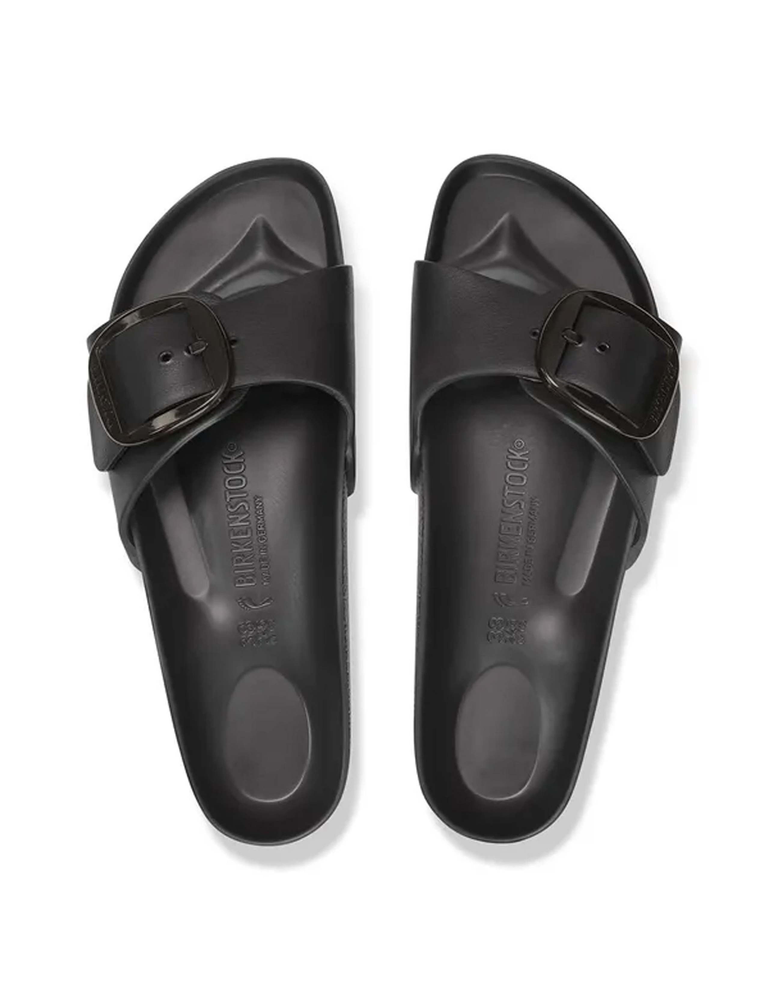Madrid Big Buckle Footbed Slider Sandals 2 of 3