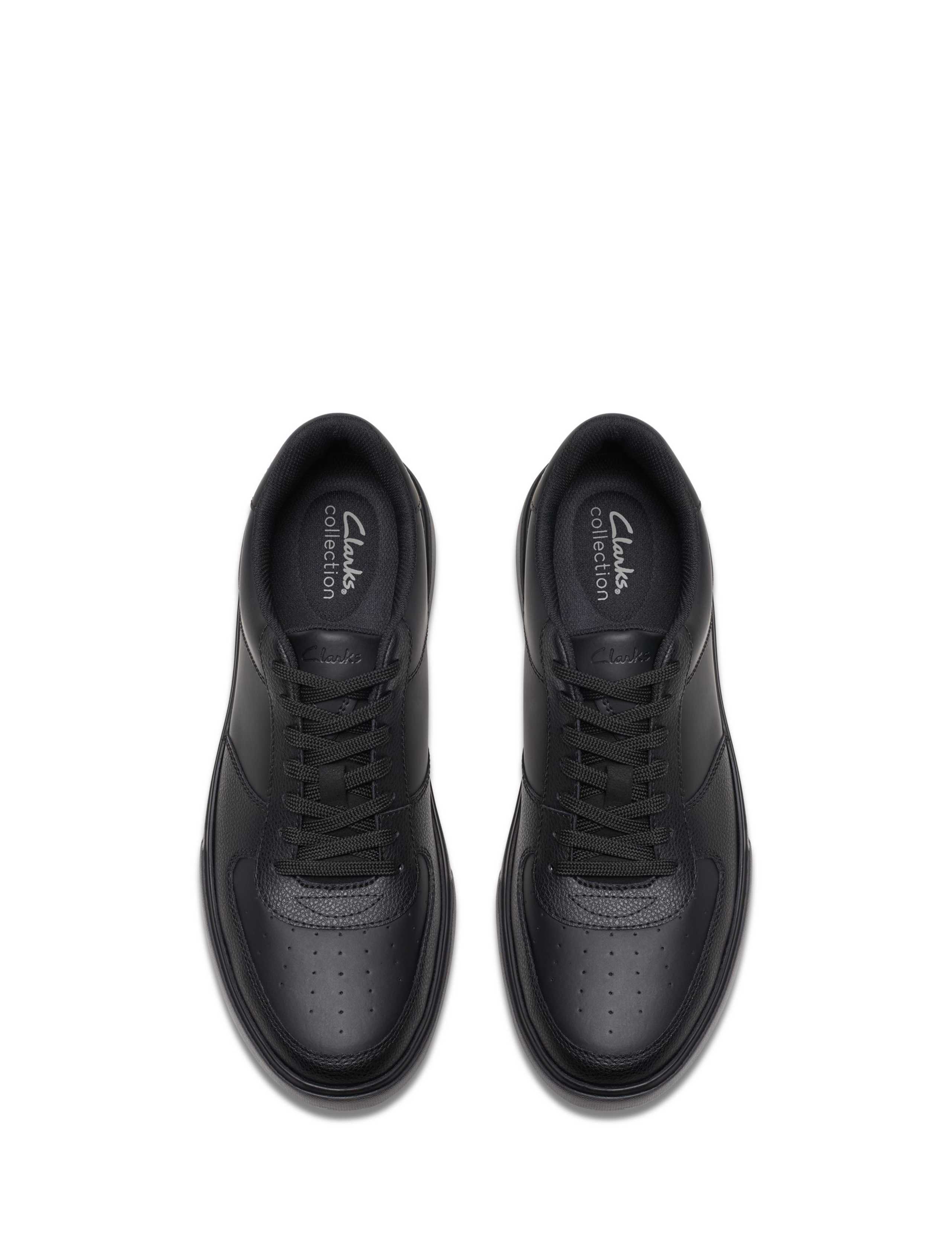Leather Lace Up Trainers 4 of 6