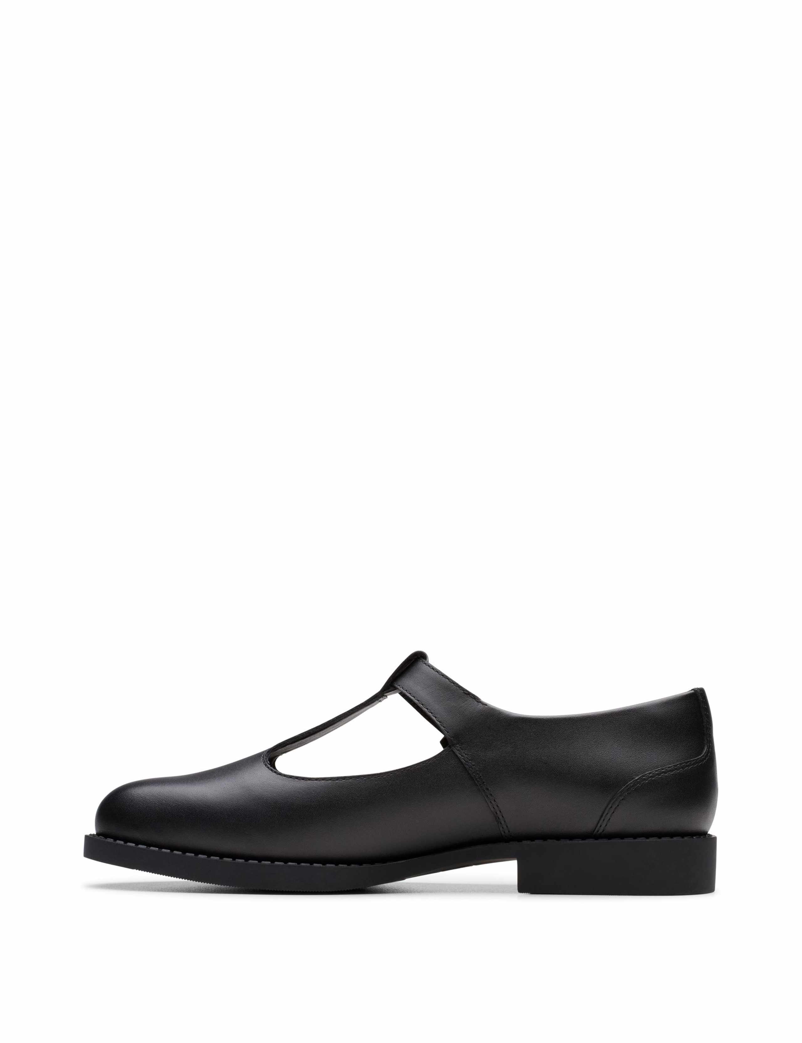 Kids' Leather School Shoes (3 Large - 5½ Large) 3 of 6