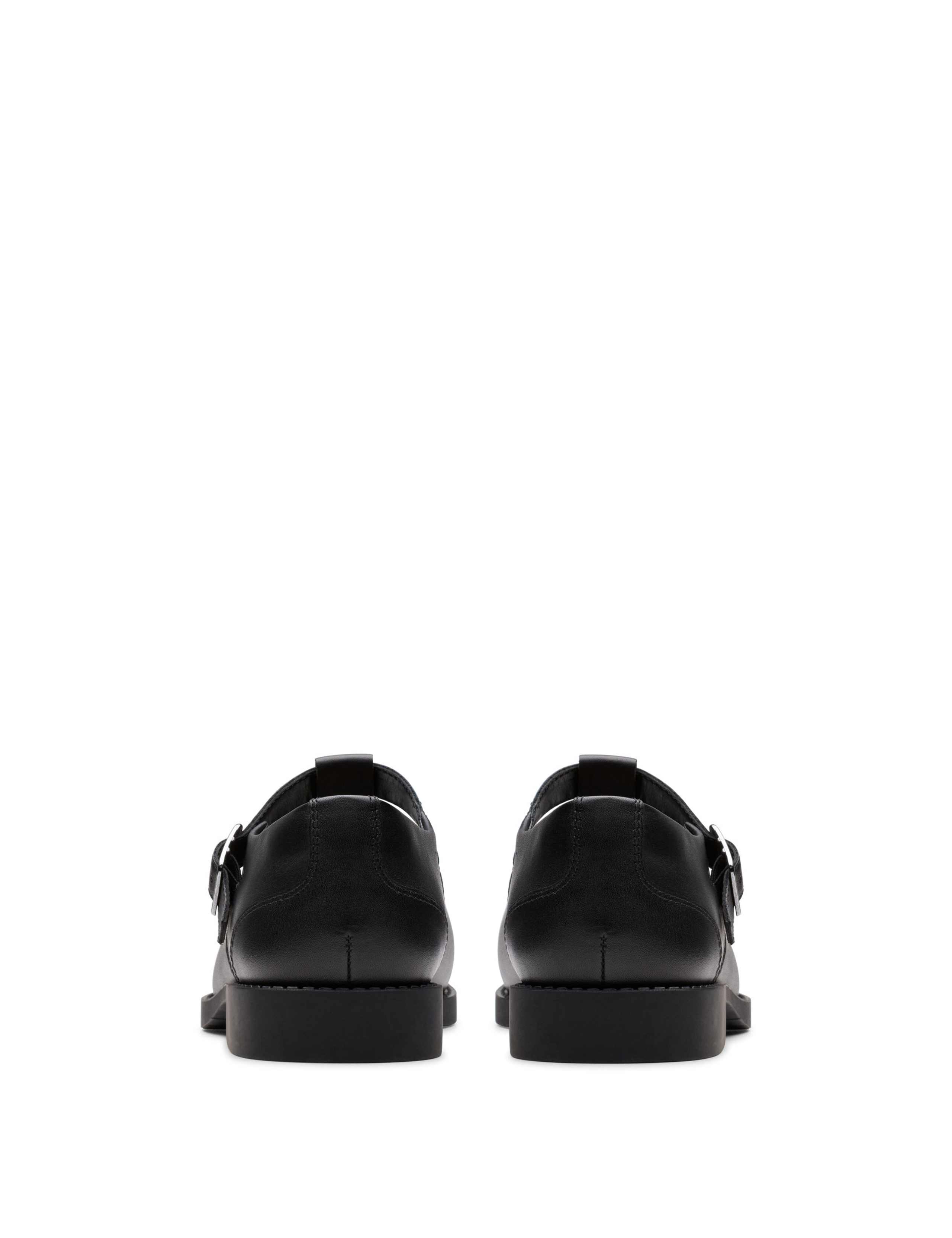 Kids' Leather School Shoes (3 Large - 5½ Large) 5 of 6