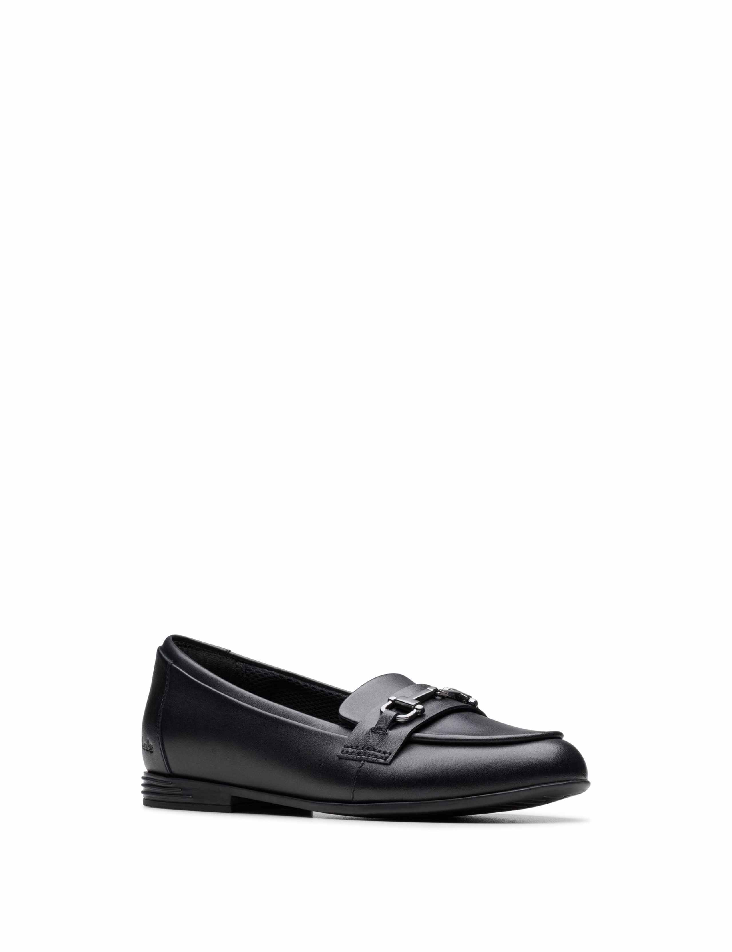 Kids' Finja Leather Loafers (13 Small - 2½ Large) 2 of 6