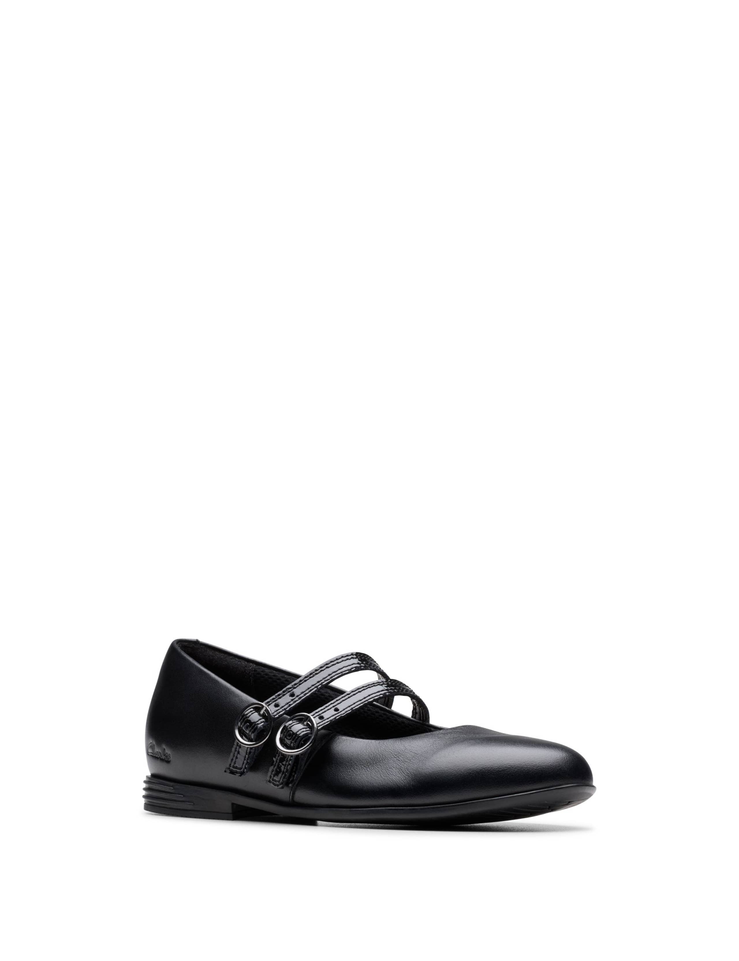 Kids' Leather School Shoes (13 Small - 2.5 Large) 2 of 6