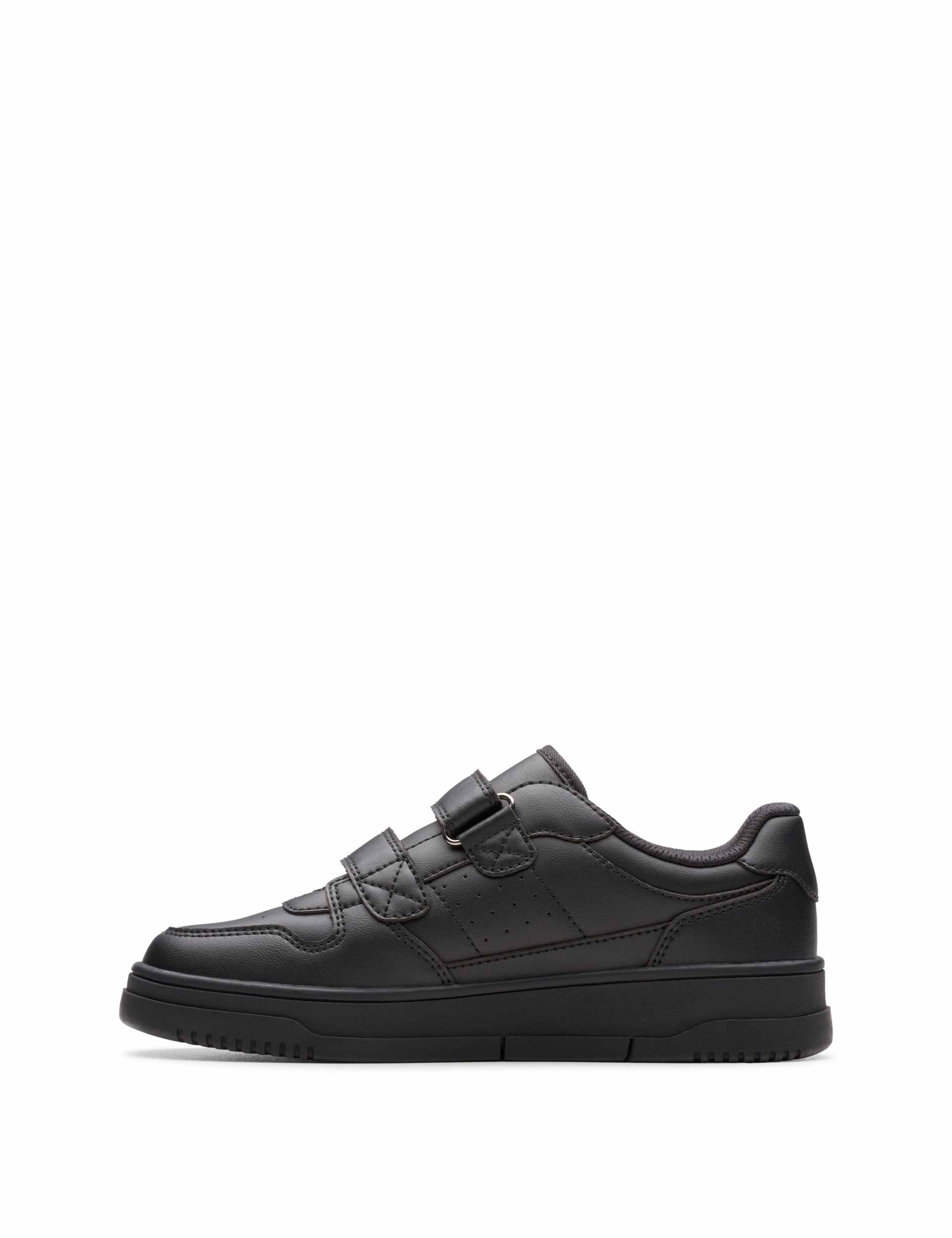Leather Riptape School Shoes (11 Small-2 Large) 3 of 6