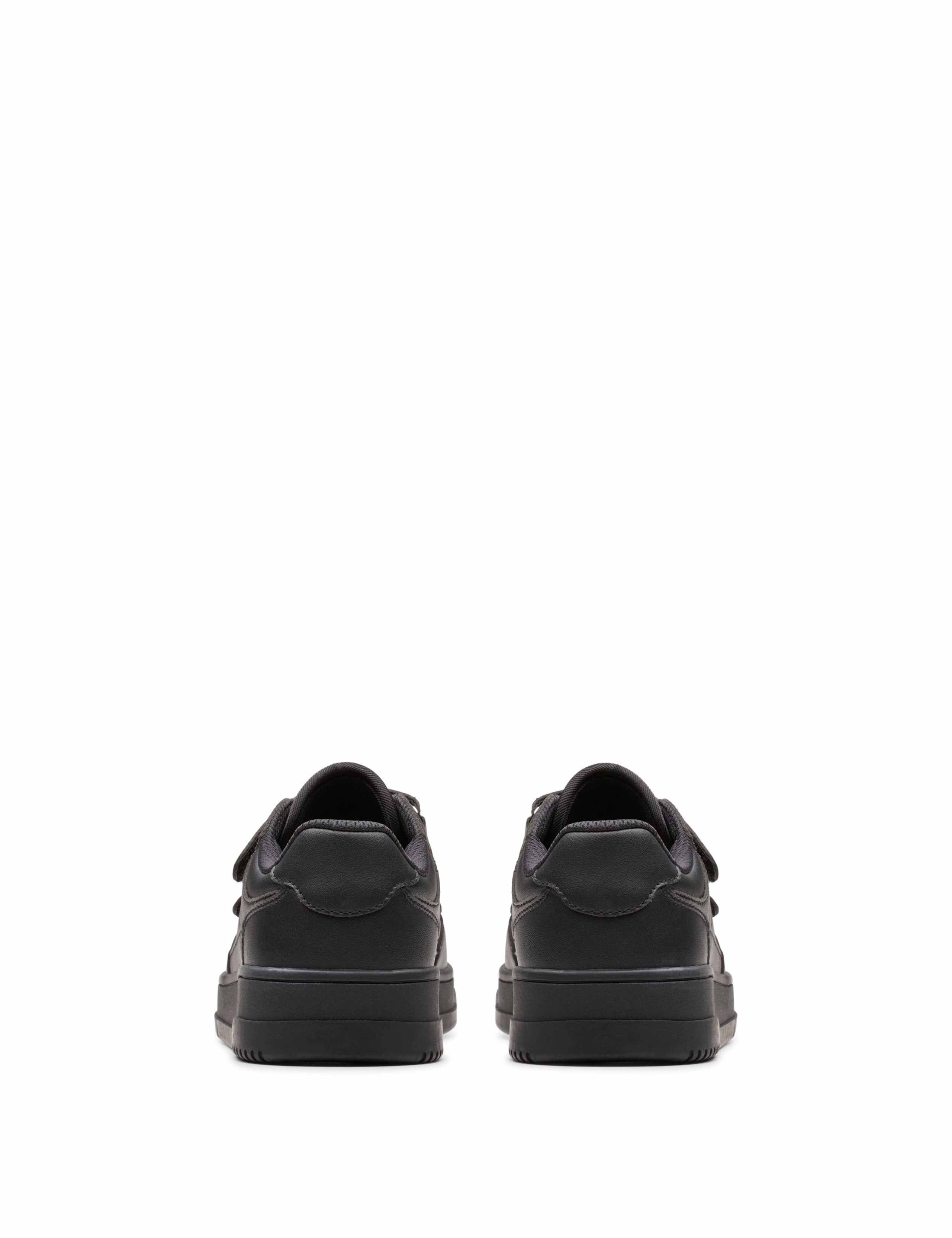 Leather Riptape School Shoes (11 Small-2 Large) 5 of 6