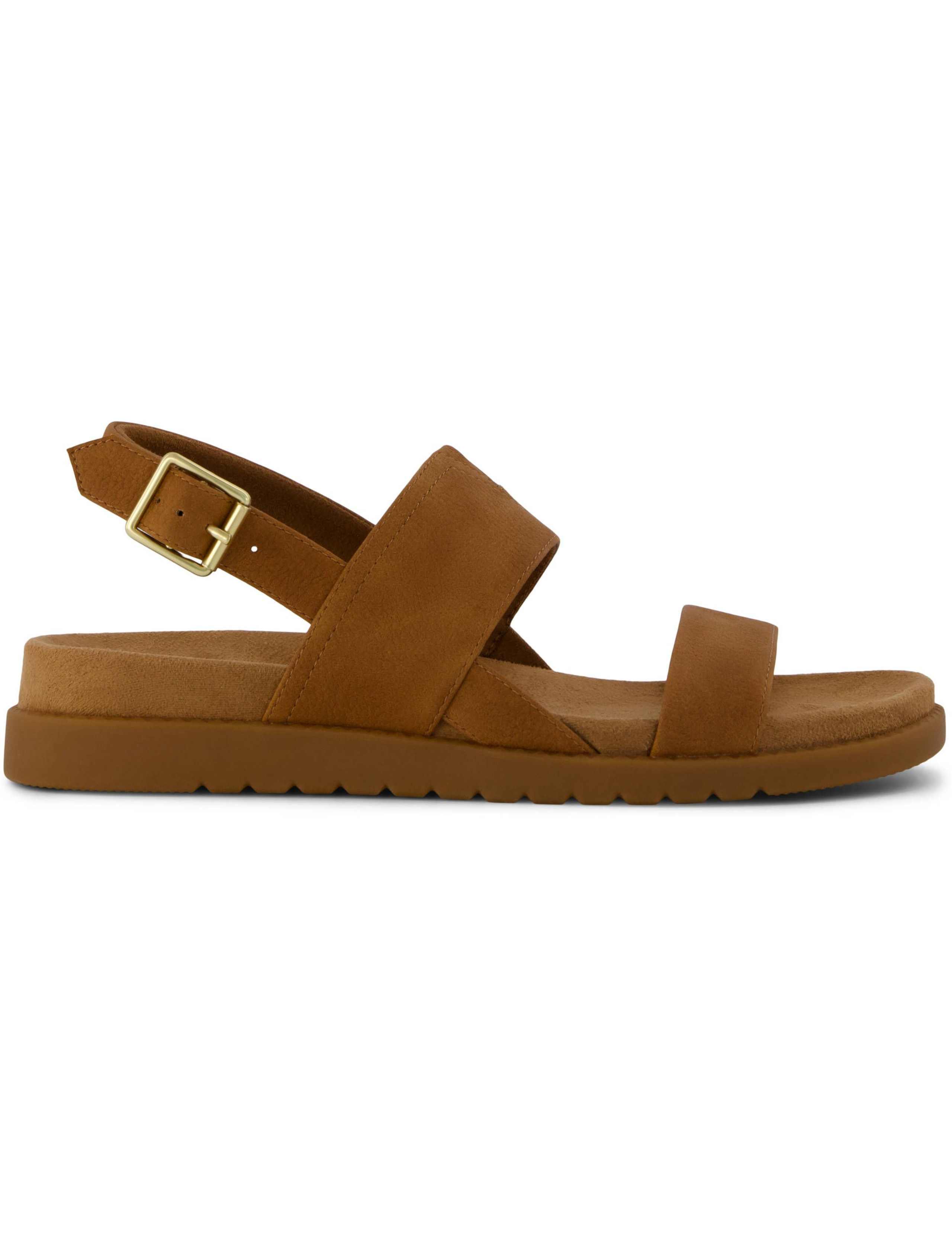 Slingback Strap Flatform Sandals 1 of 9