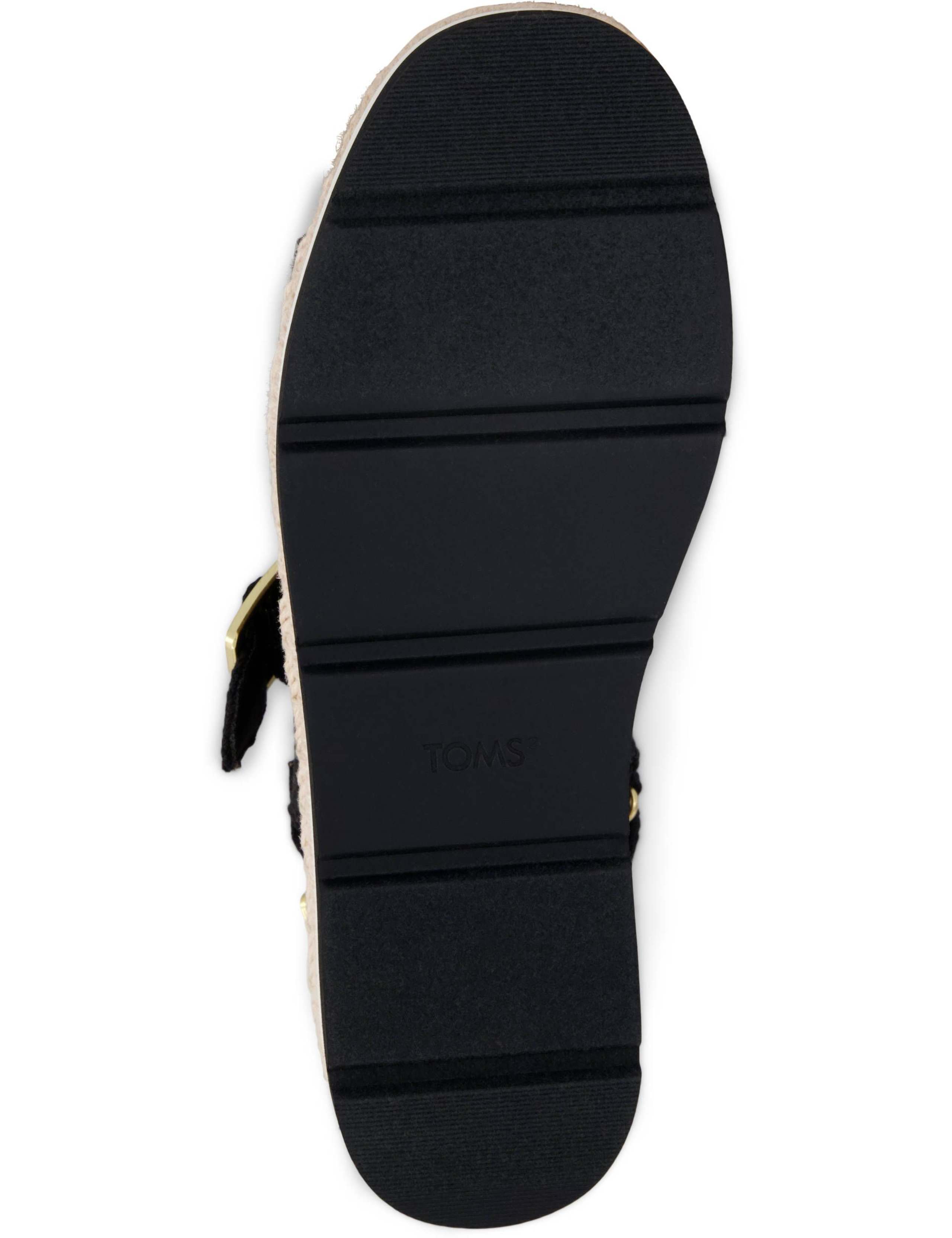 Woven Slingback Strap Flatform Sandals 8 of 9