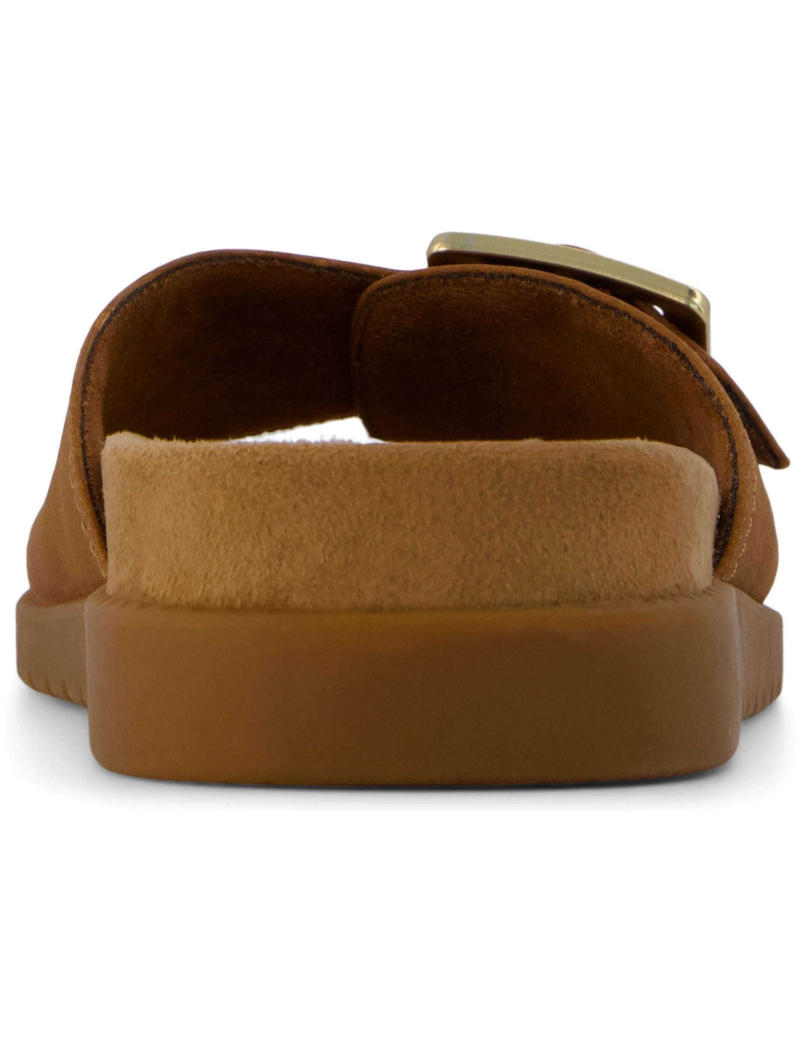 Buckle Flatform Footbed Sliders 6 of 8