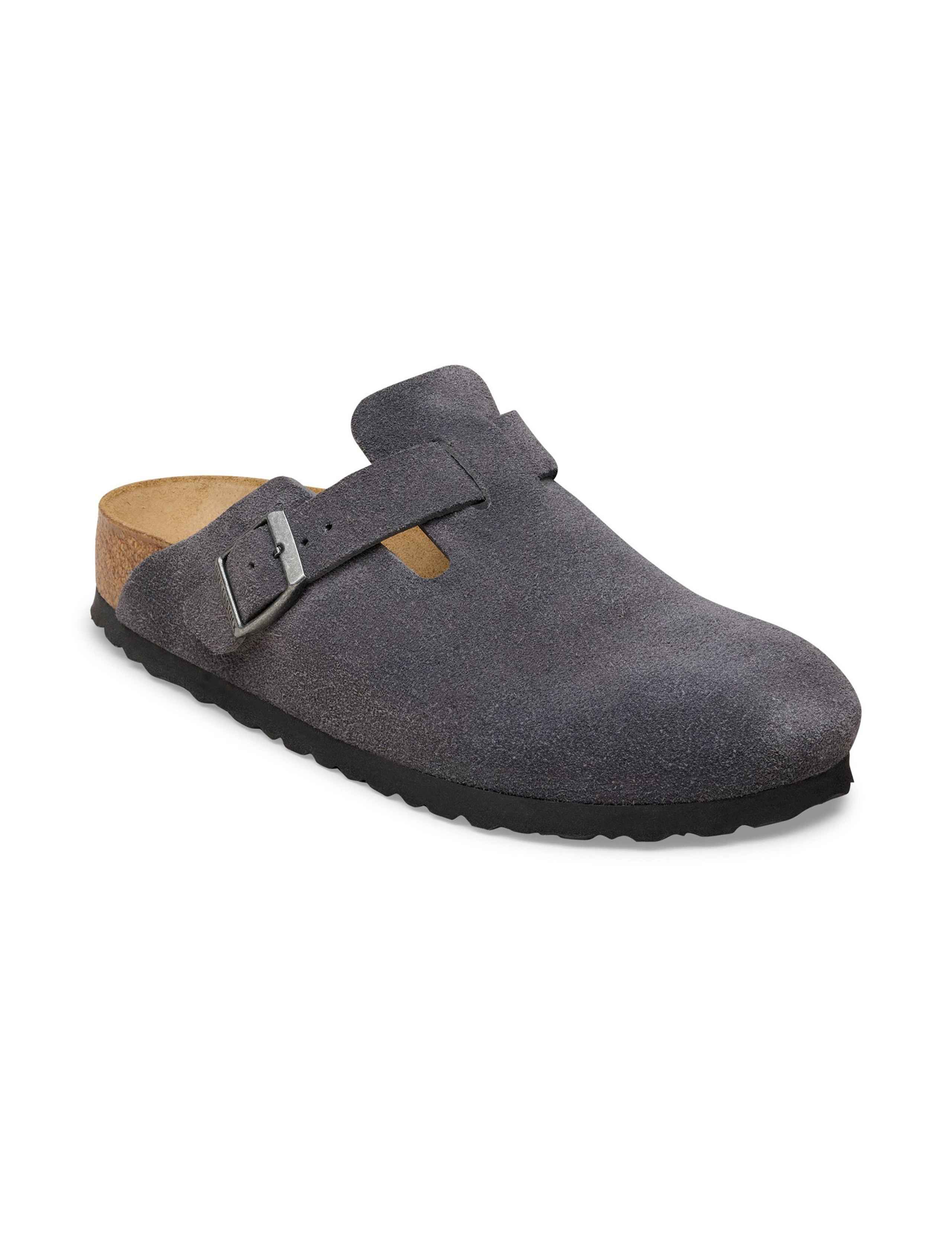Boston Suede Footbed Clogs 2 of 3
