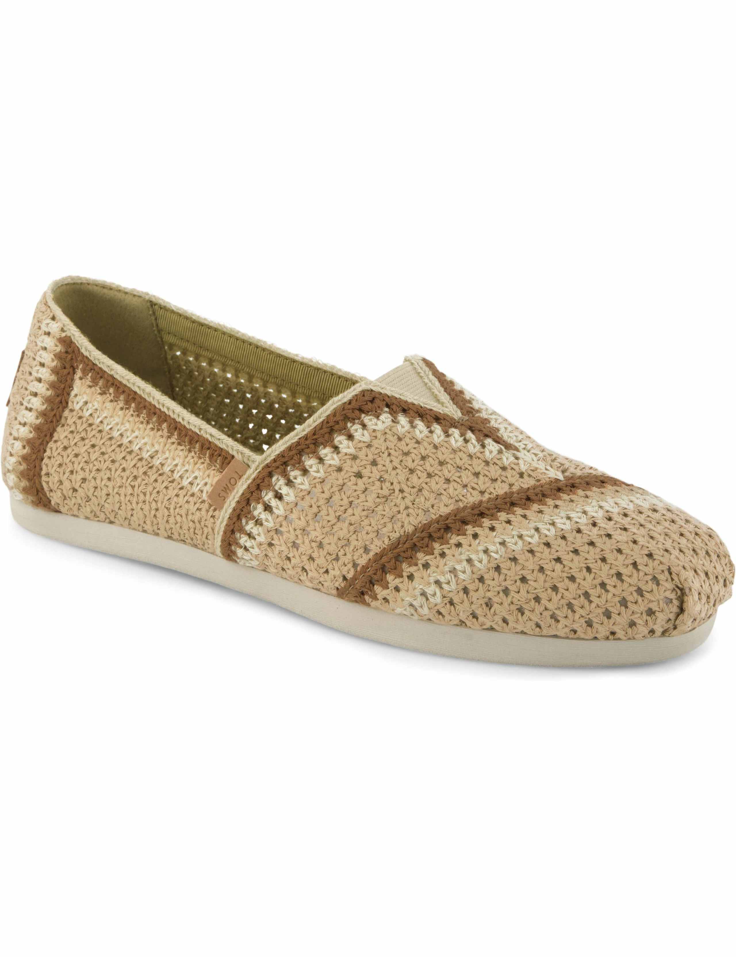Knitted Slip On Flat Espadrilles 4 of 8