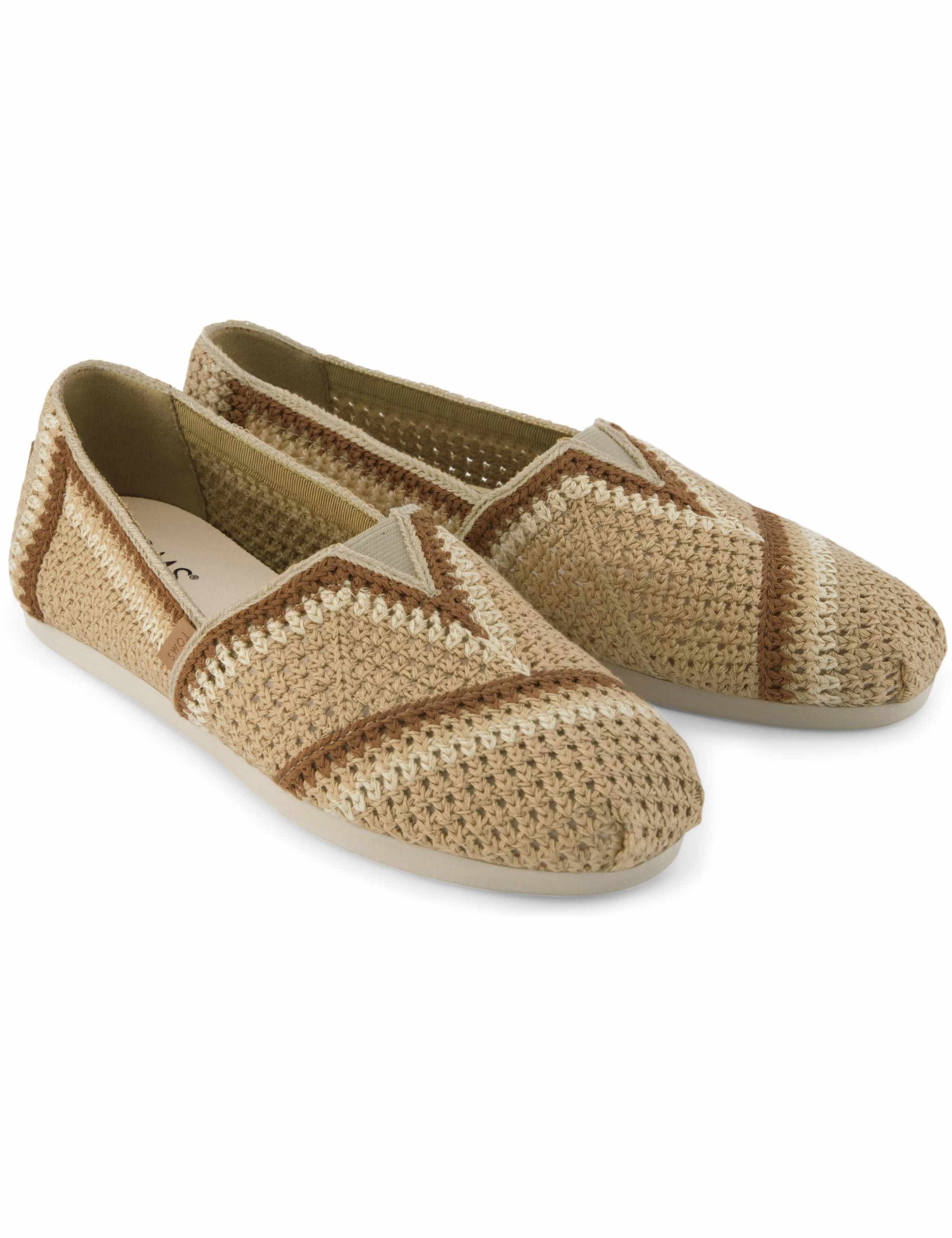 Knitted Slip On Flat Espadrilles 5 of 8
