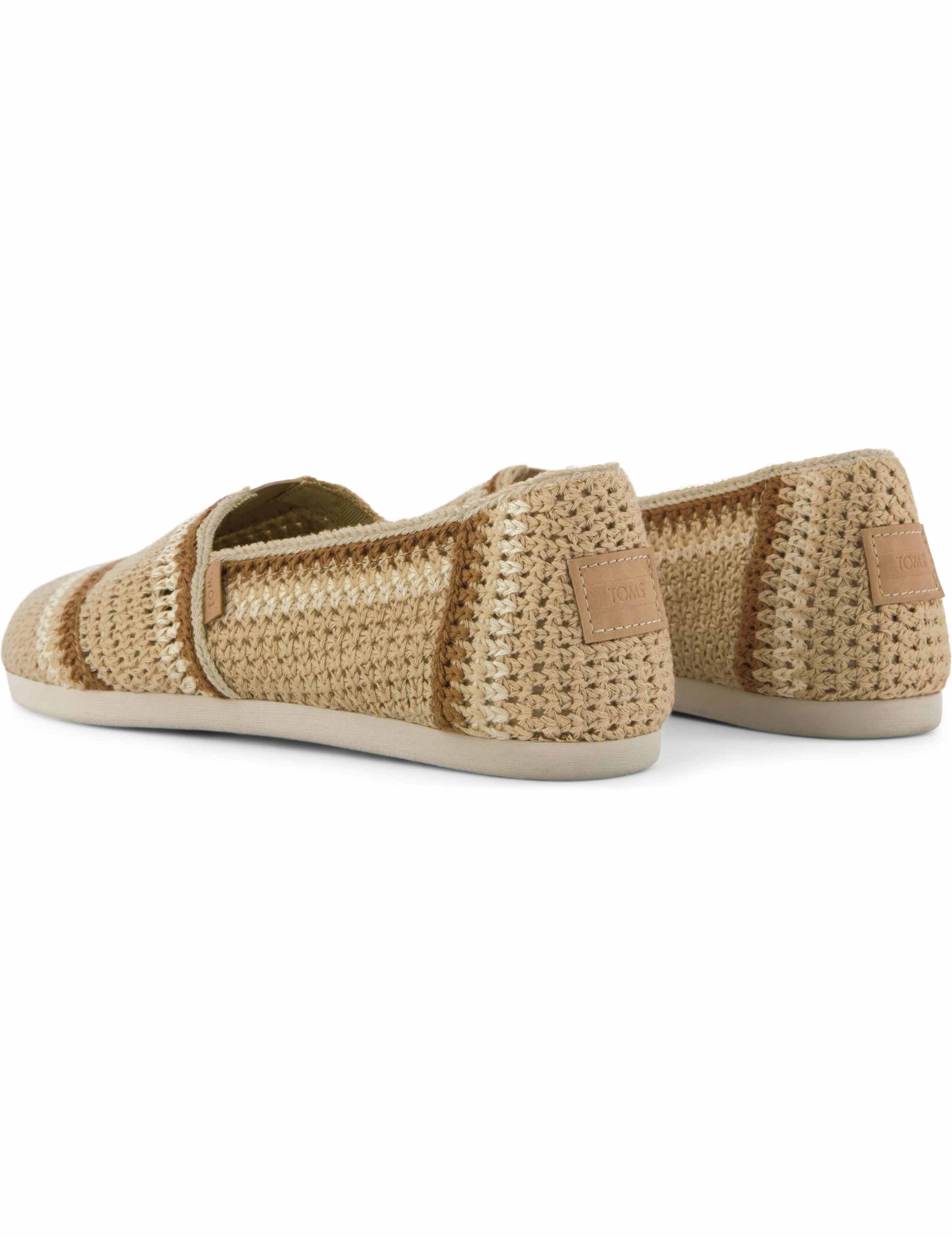 Knitted Slip On Flat Espadrilles 6 of 8