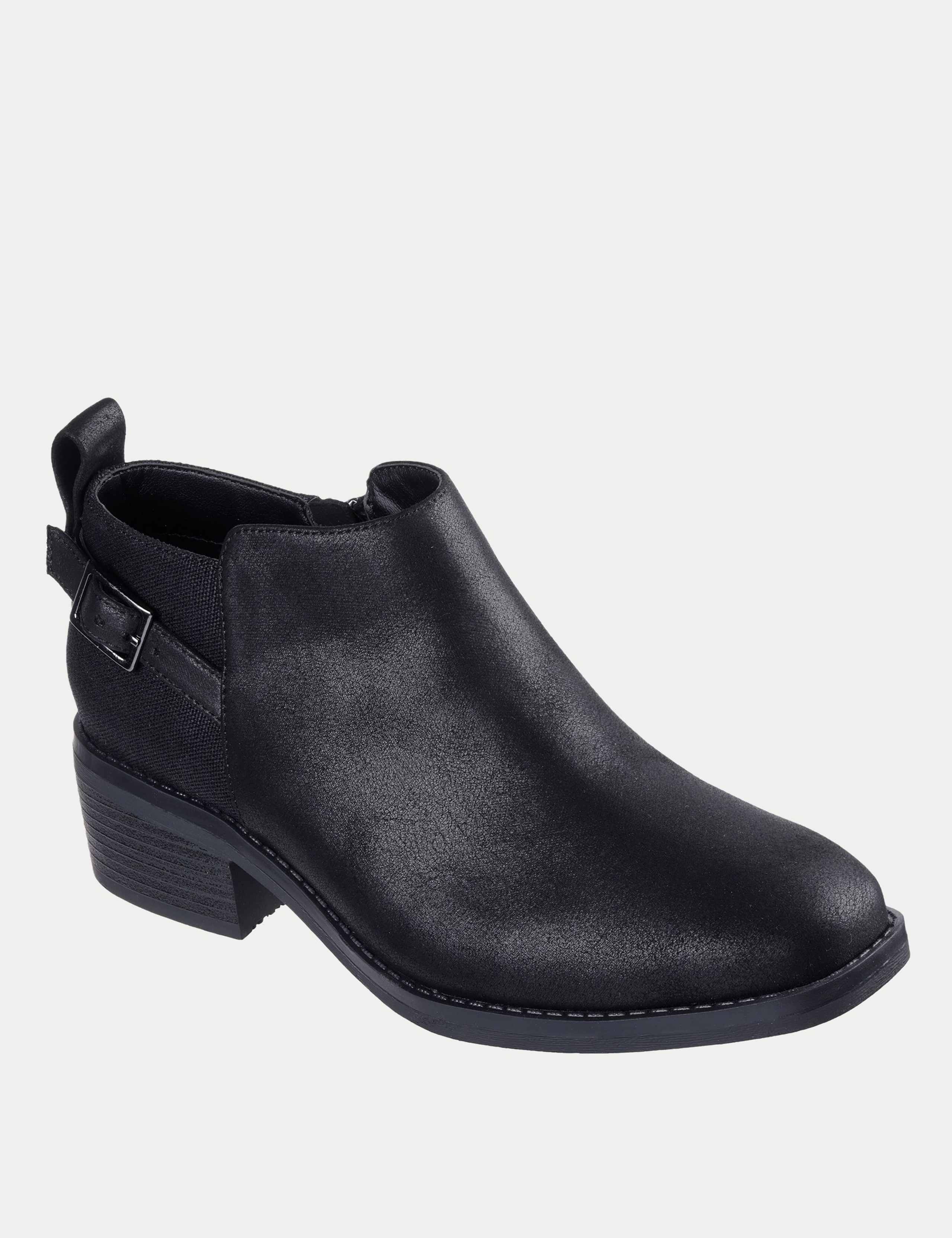 BOBS Wander Luxe Leather Ankle Boots 2 of 5