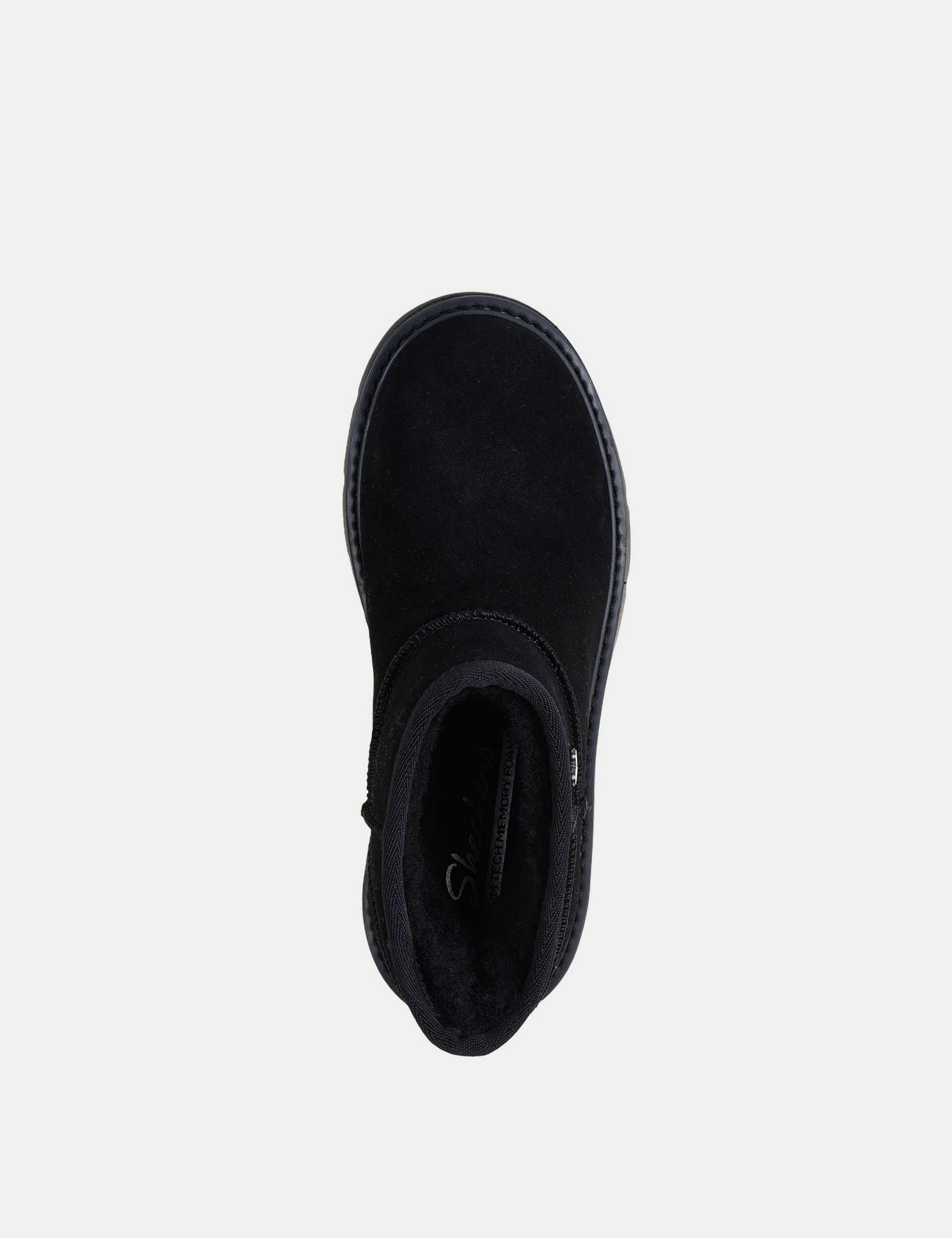 Slip-In Keepsakes Cozy Mini Leather Ankle Boots 2 of 5