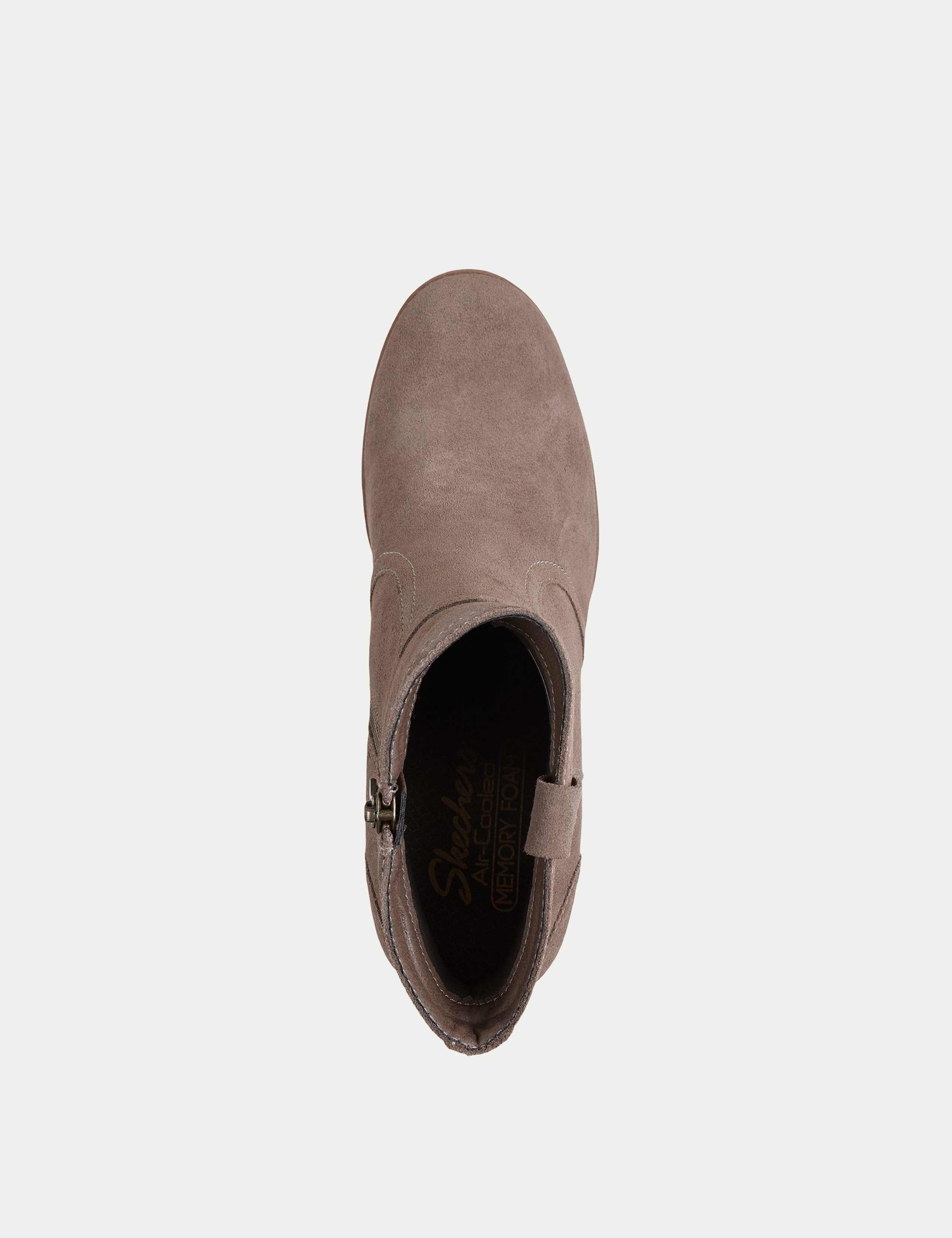Taxi – Western Way Leather Block Heel Ankle Boots 2 of 5