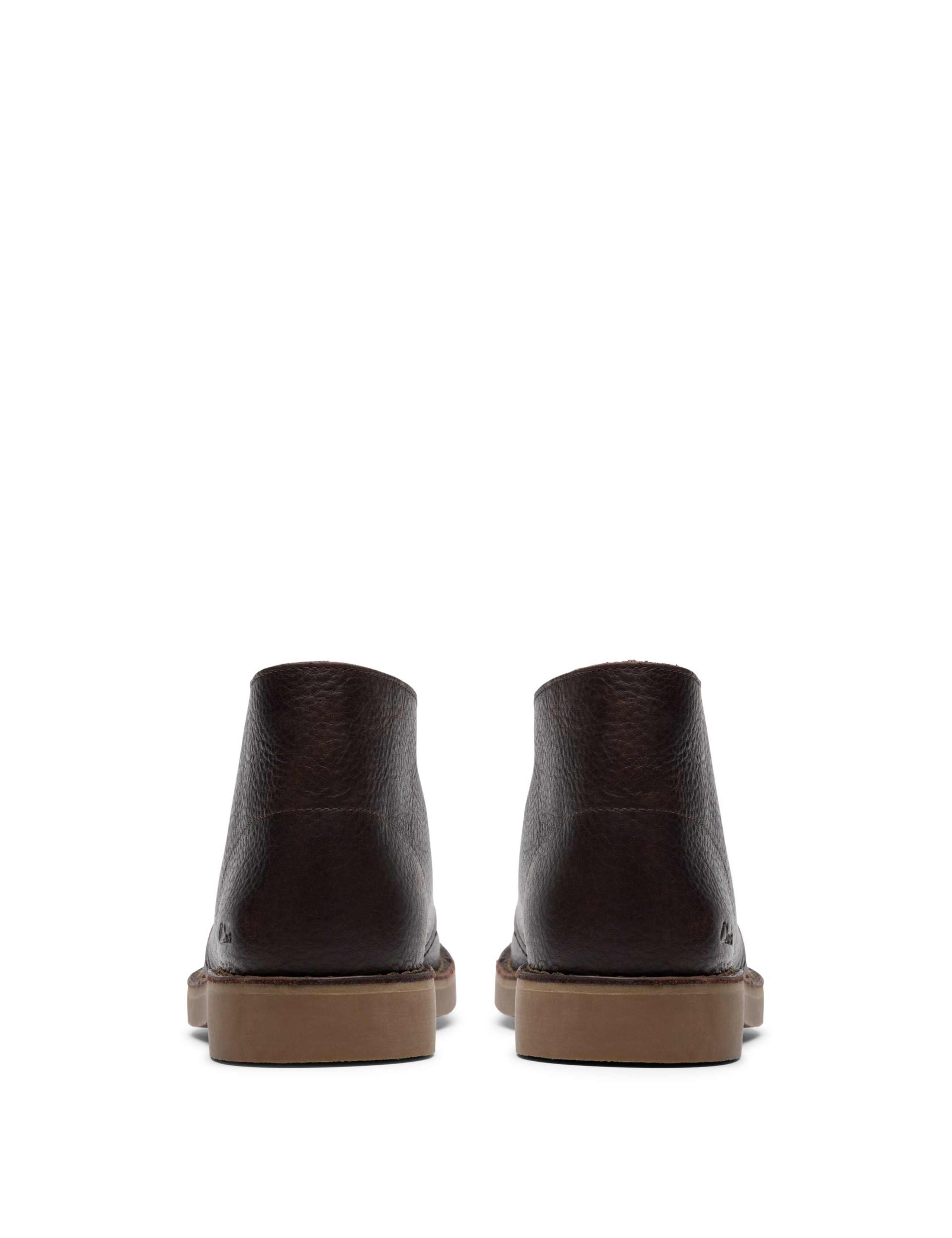 Wide Fit Leather Desert Boots 5 of 6