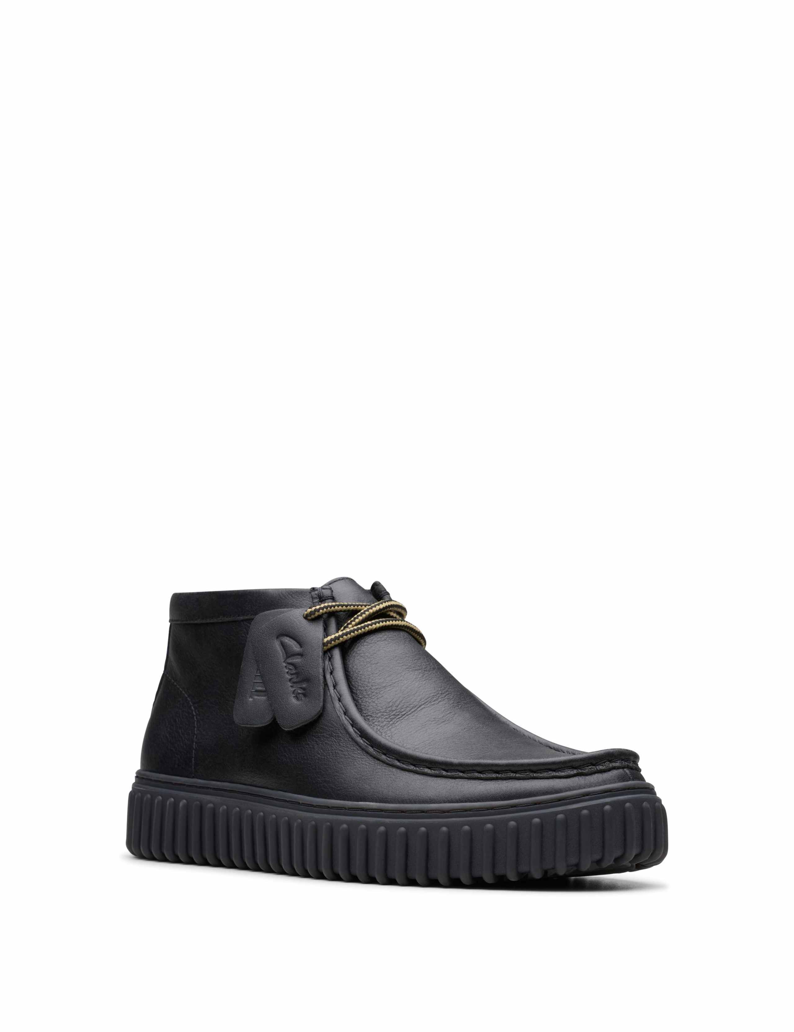 Wide Fit Leather Casual Boots 2 of 7