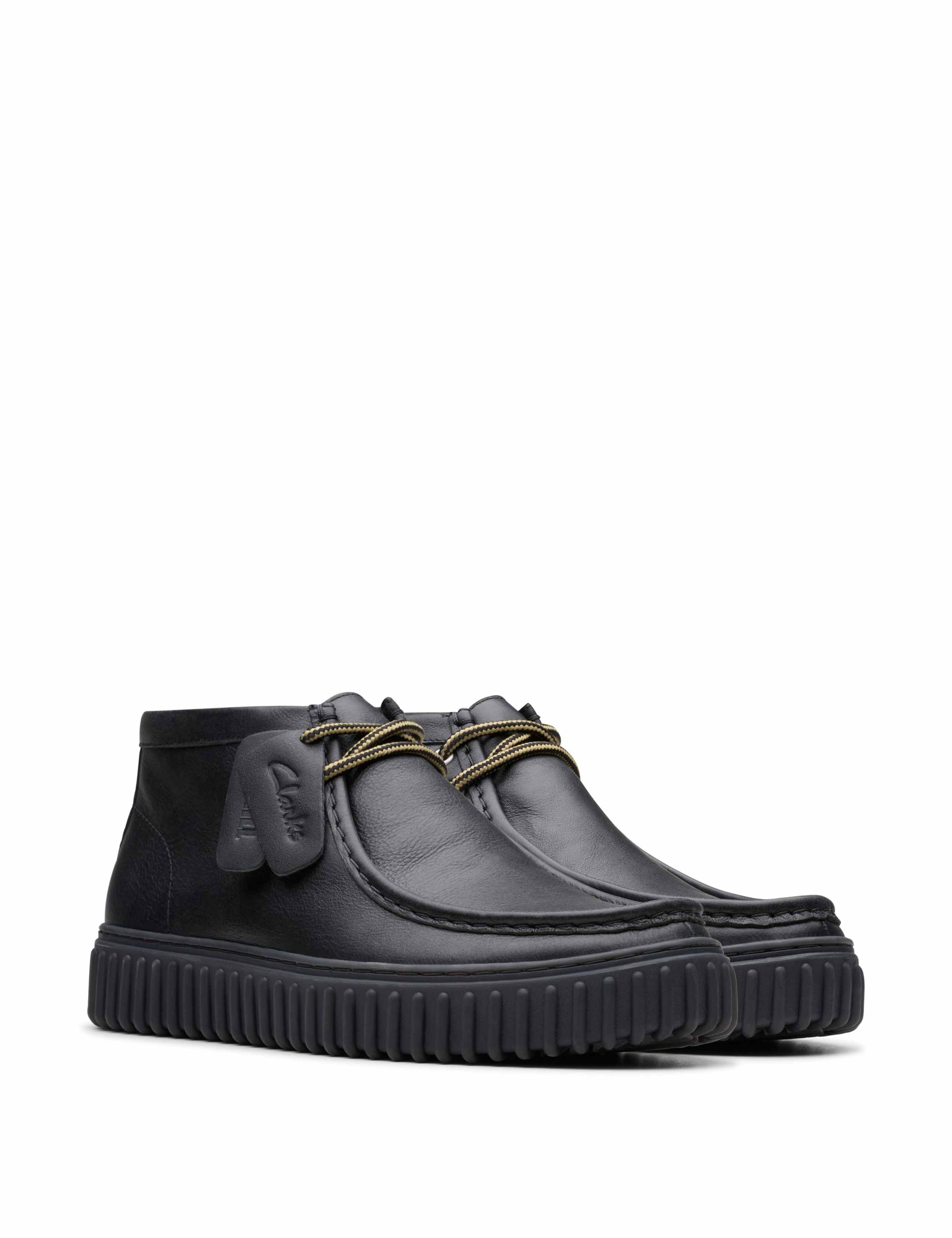 Wide Fit Leather Casual Boots 3 of 7