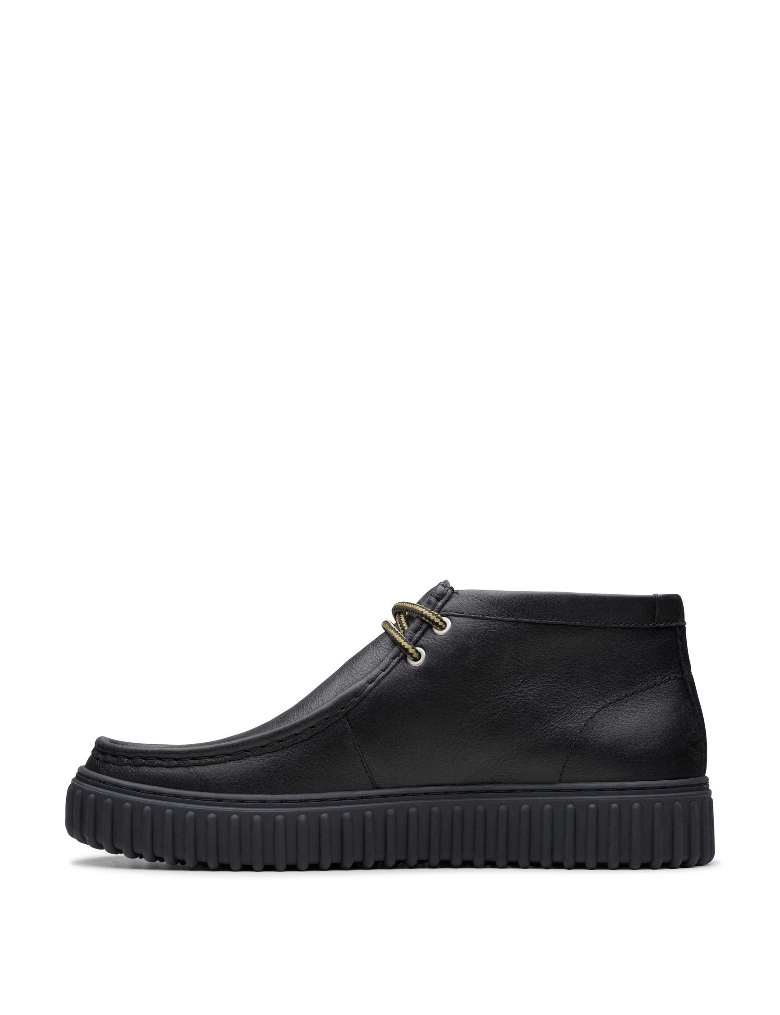 Wide Fit Leather Casual Boots 4 of 7