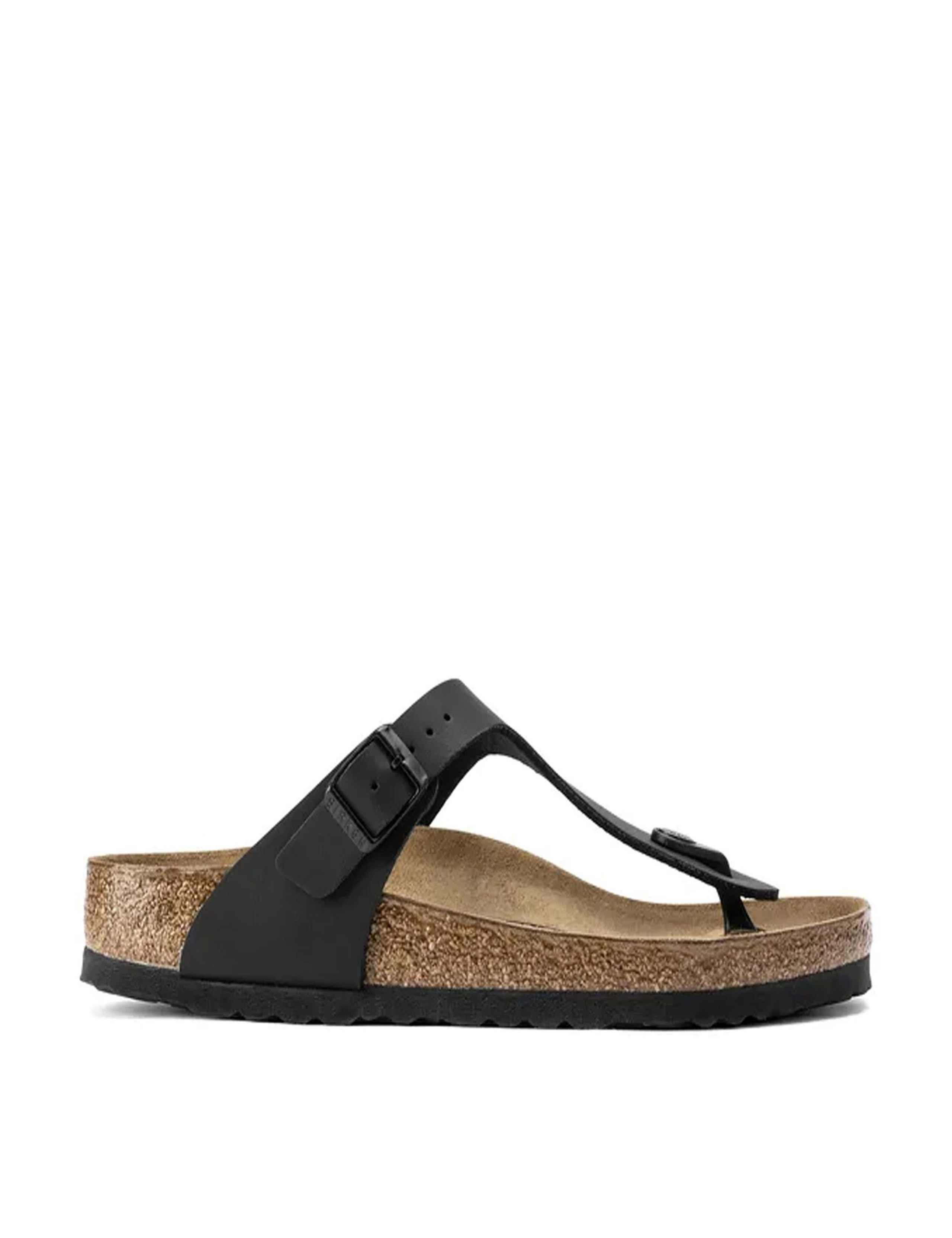 Gizeh Metallic Flat Footbed Sandals 1 of 3