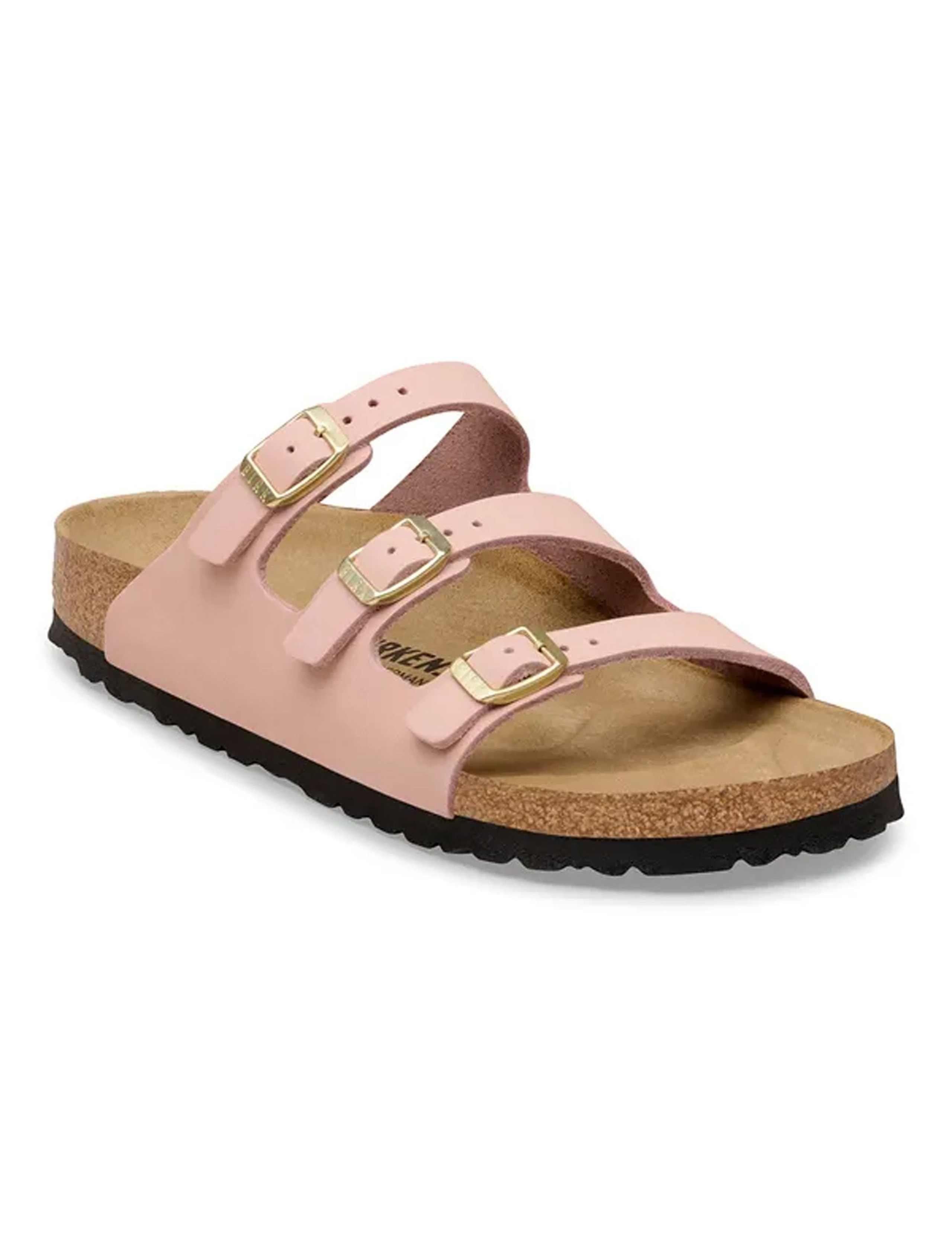 Florida Leather Flat Footbed Sandals 3 of 3