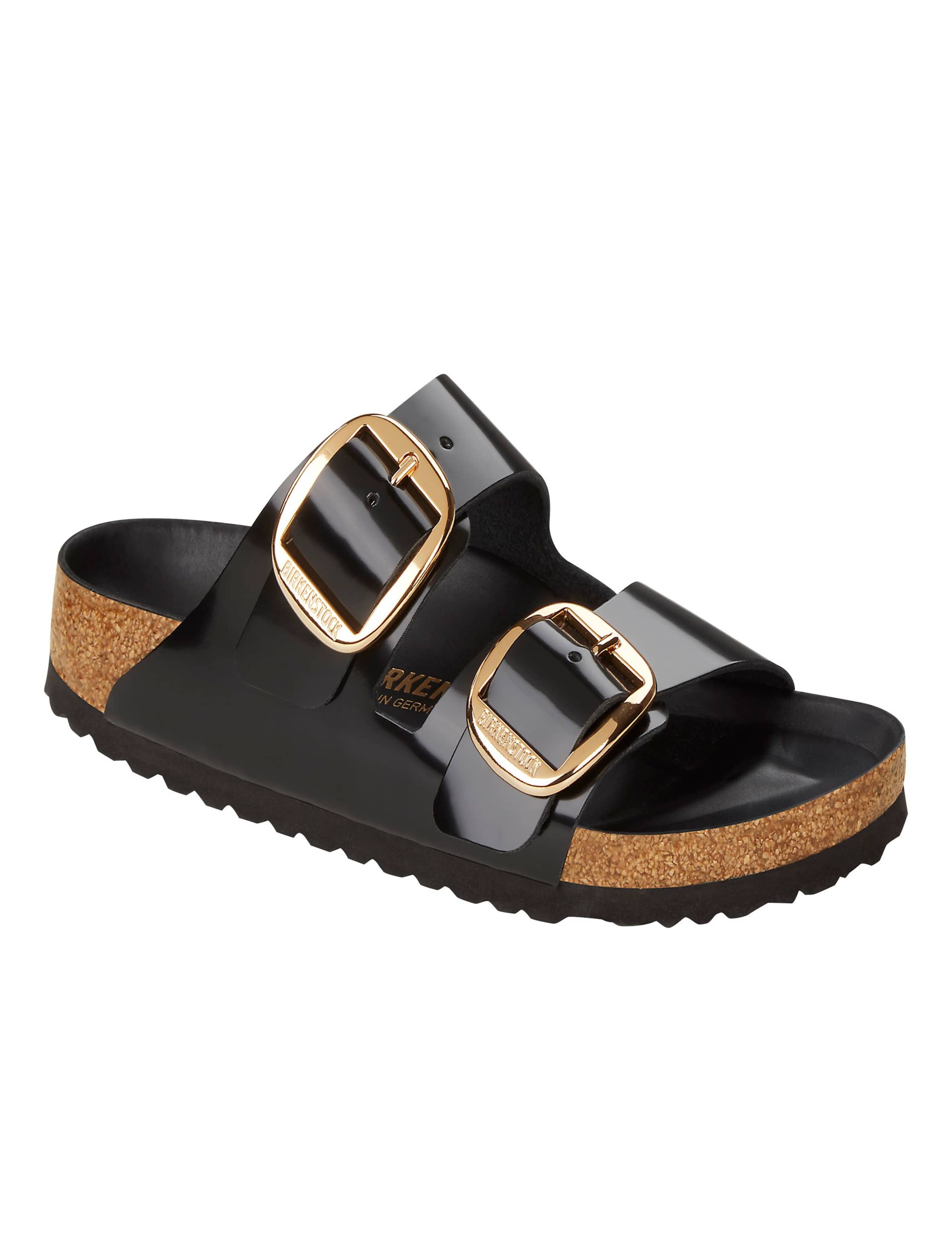 Arizona Big Buckle Patent Leather Sandals 3 of 3