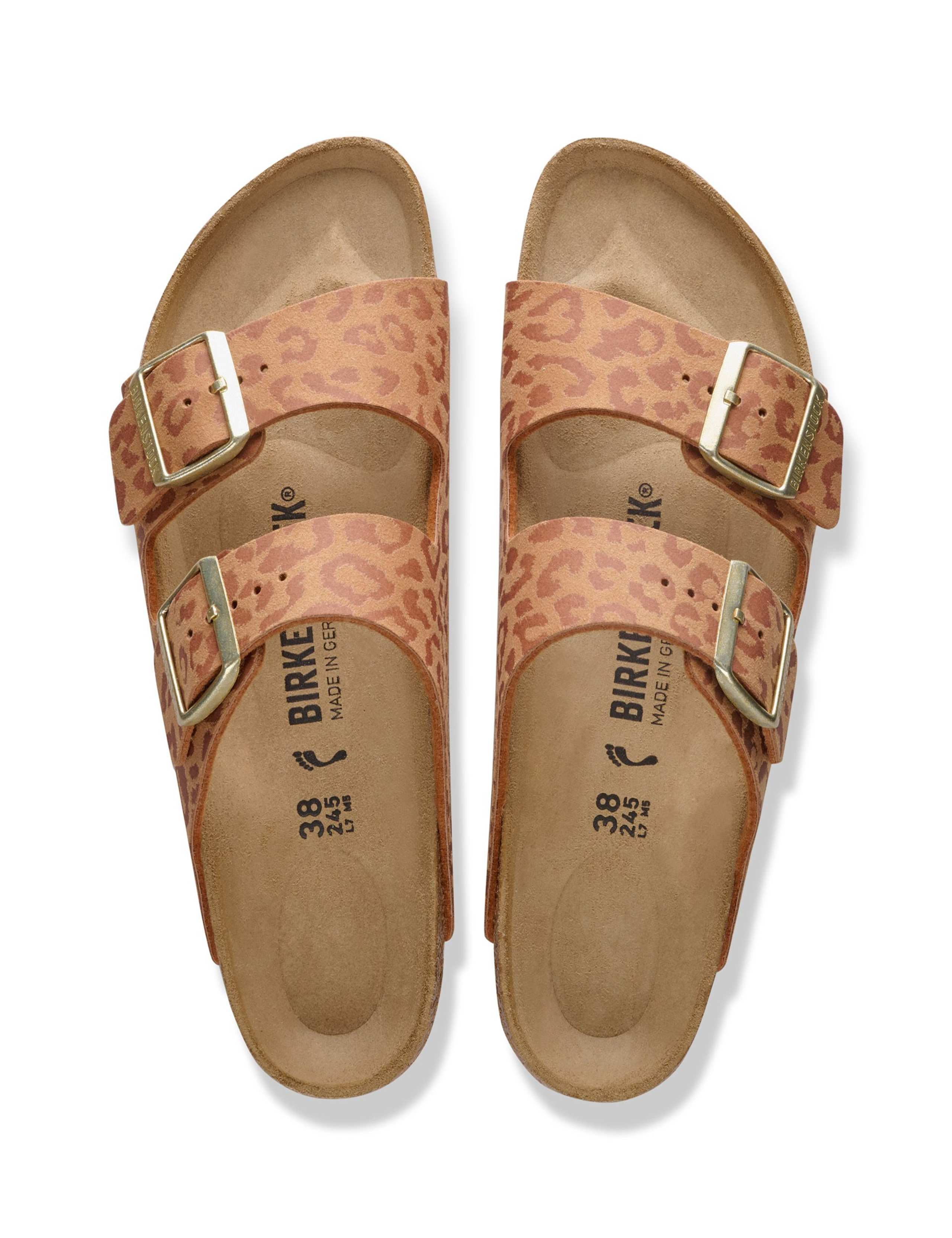 Arizona Leopard Print Flat Footbed Sandals 3 of 3