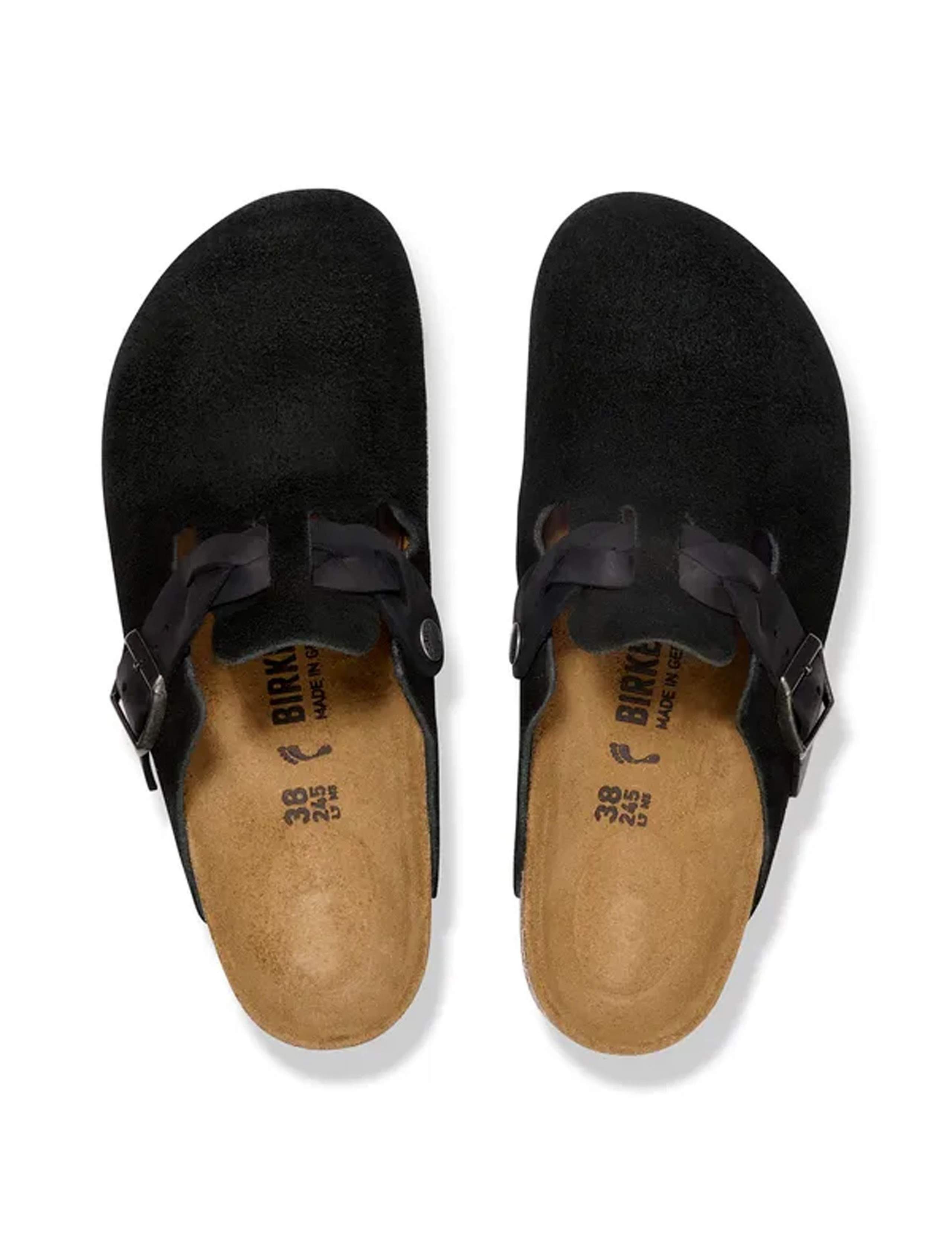 Boston Suede Braided Strap Clogs 3 of 3