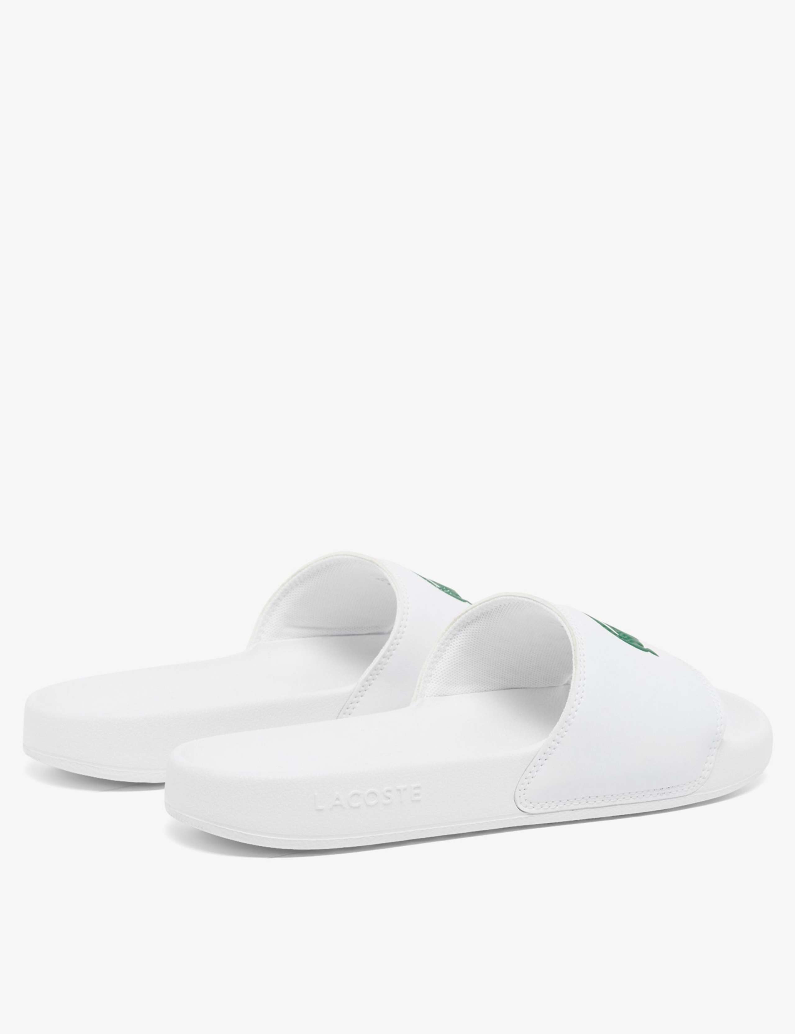 Leather Flat Footbed Sliders 6 of 6