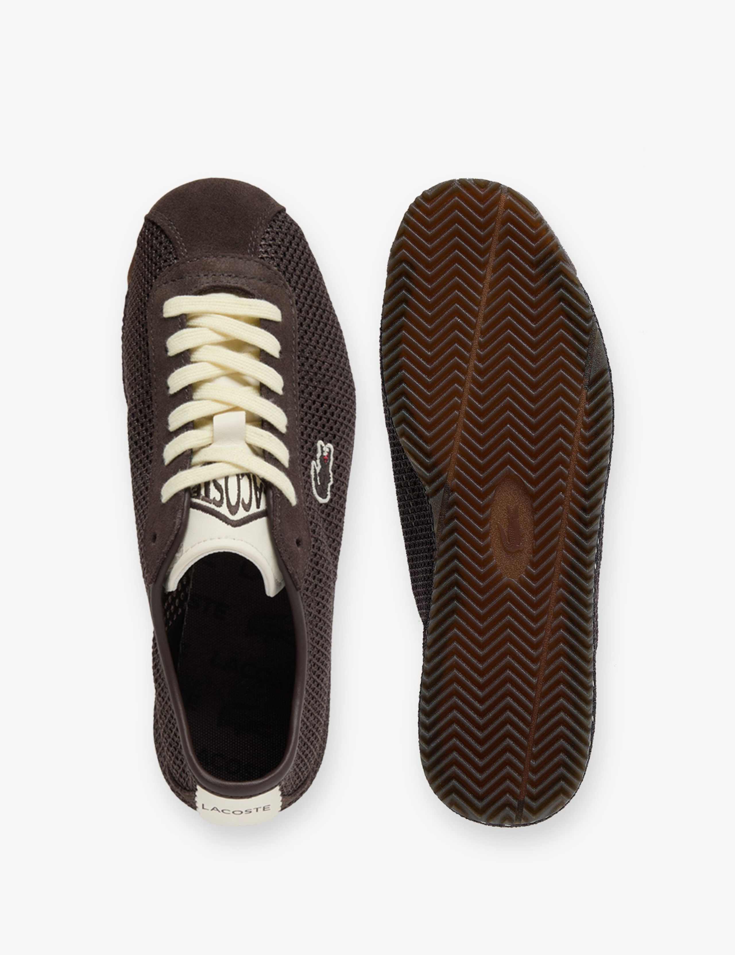 Lace Up Mesh Detail Trainers 3 of 6