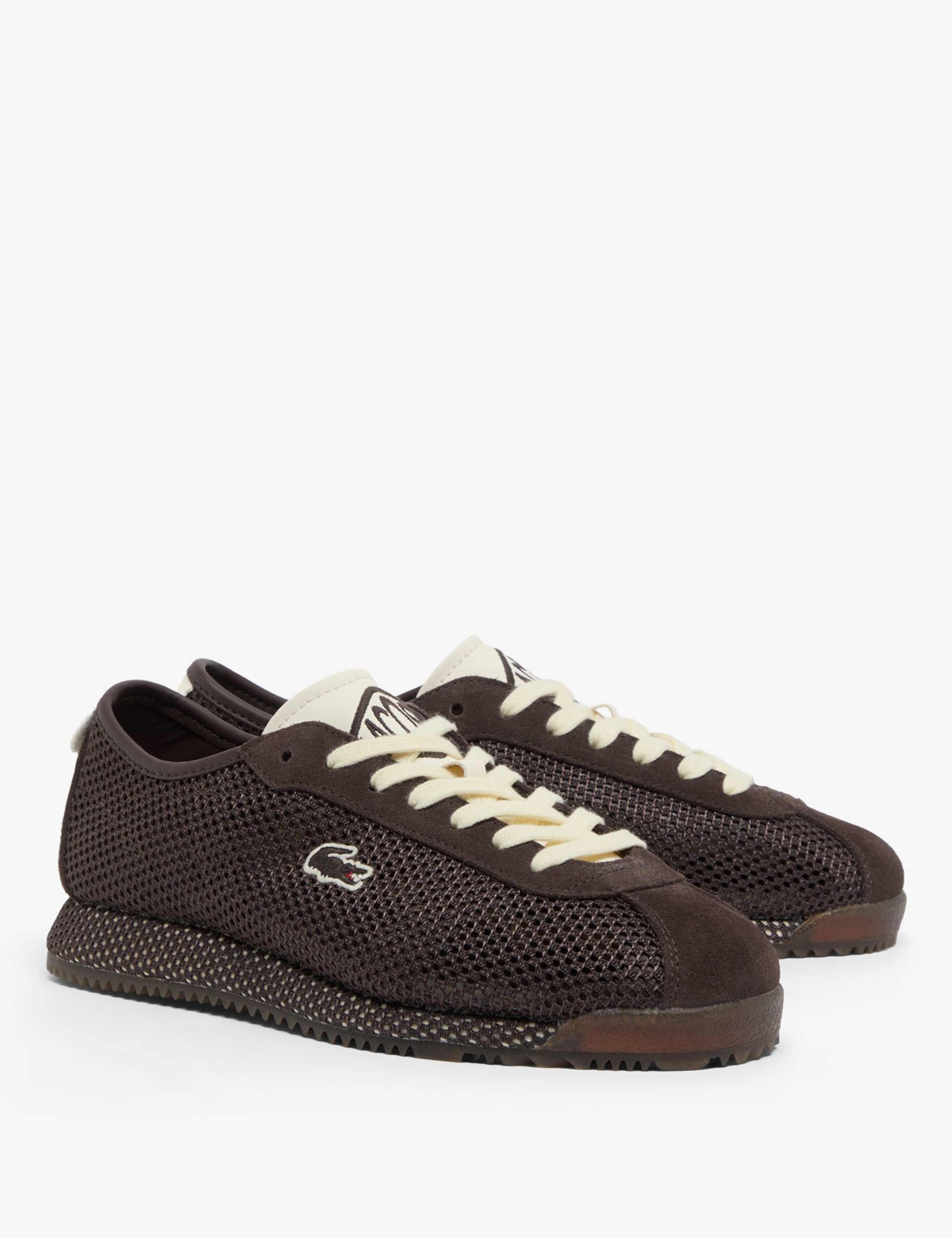 Lace Up Mesh Detail Trainers 5 of 6