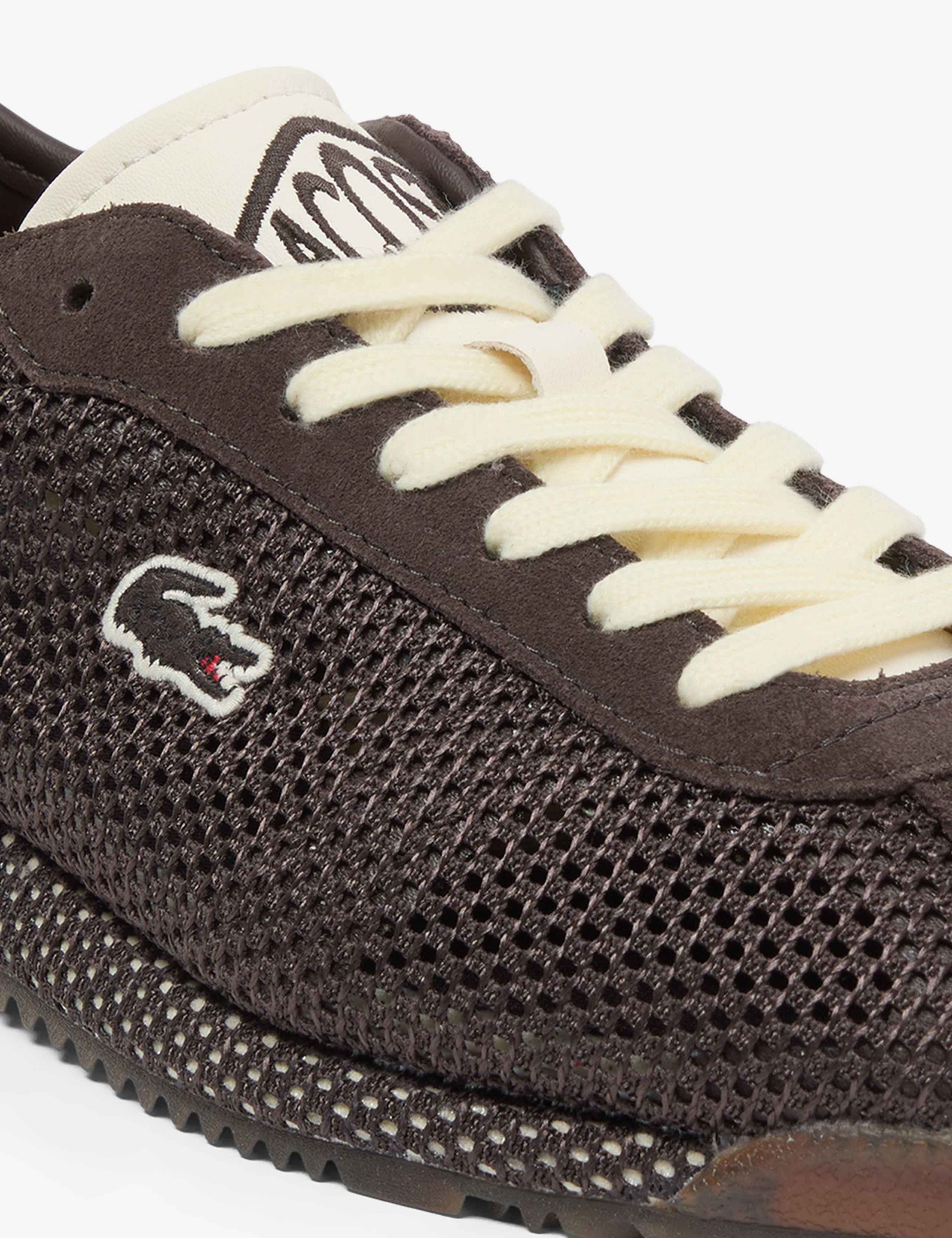 Lace Up Mesh Detail Trainers 6 of 6