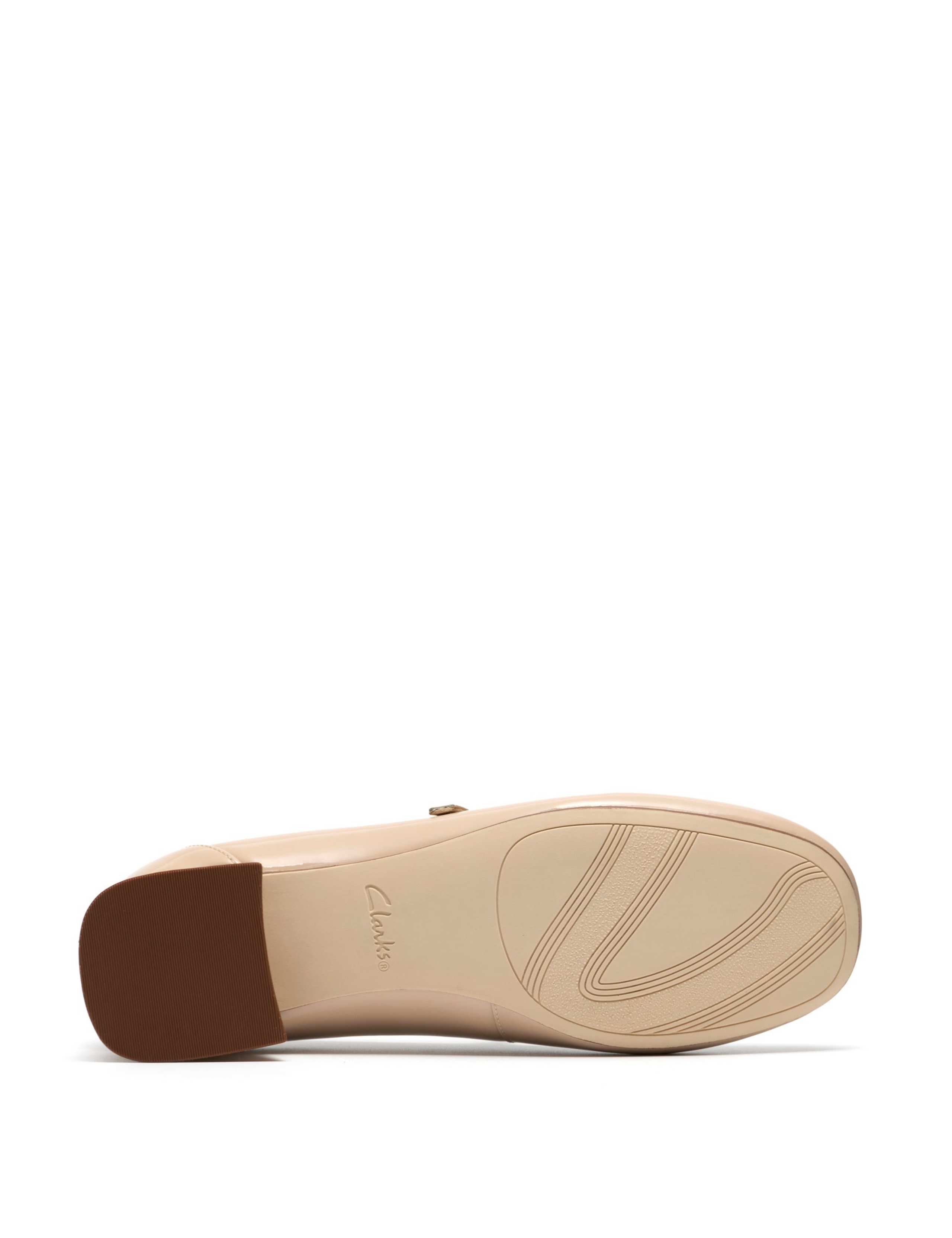 Leather Buckle Block Heel Mary Jane Shoes 6 of 6