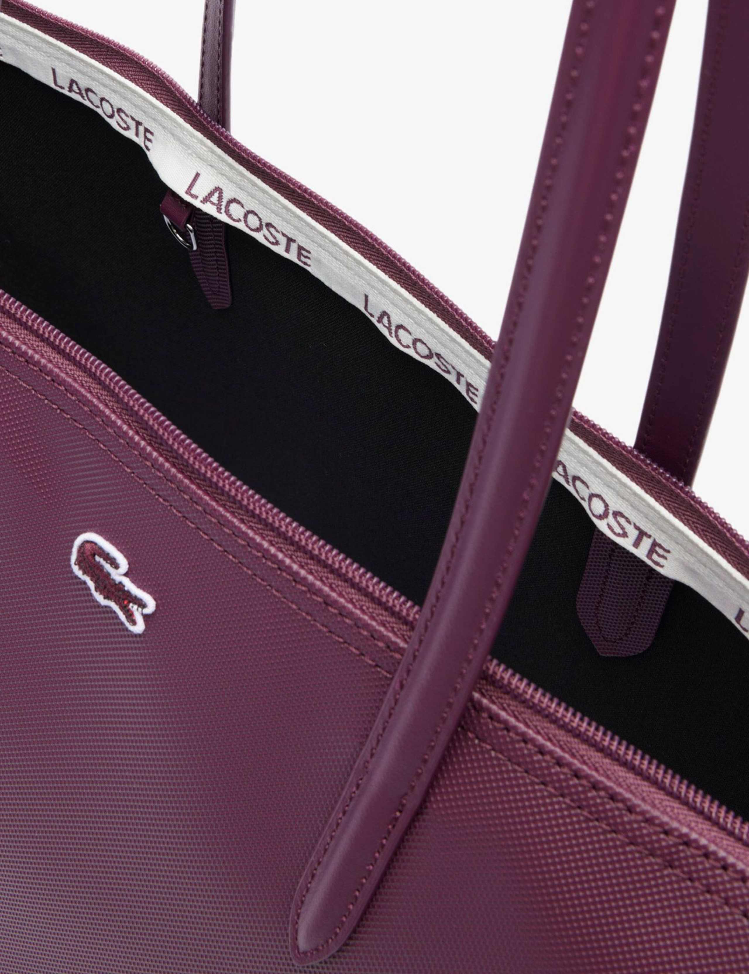 Zip Detail Top Handle Shopper Tote Bag 4 of 7
