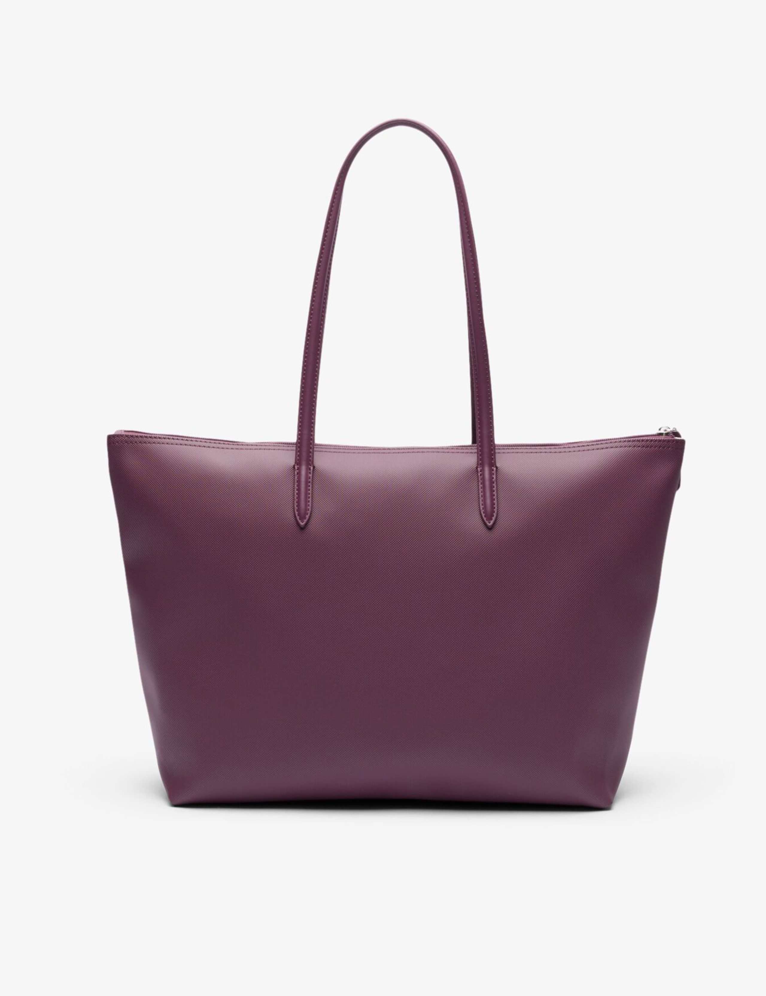Zip Detail Top Handle Shopper Tote Bag 5 of 7
