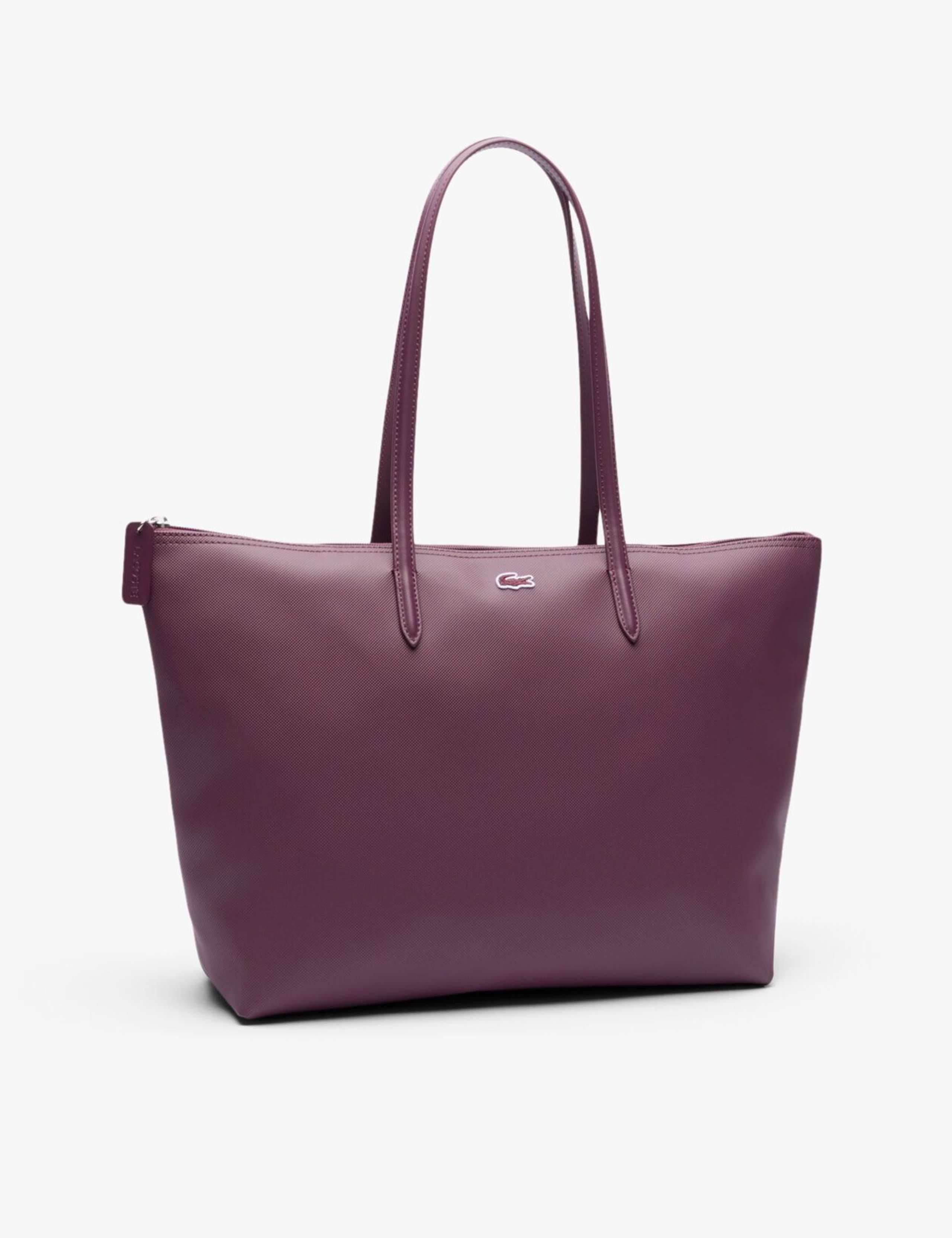 Zip Detail Top Handle Shopper Tote Bag 6 of 7