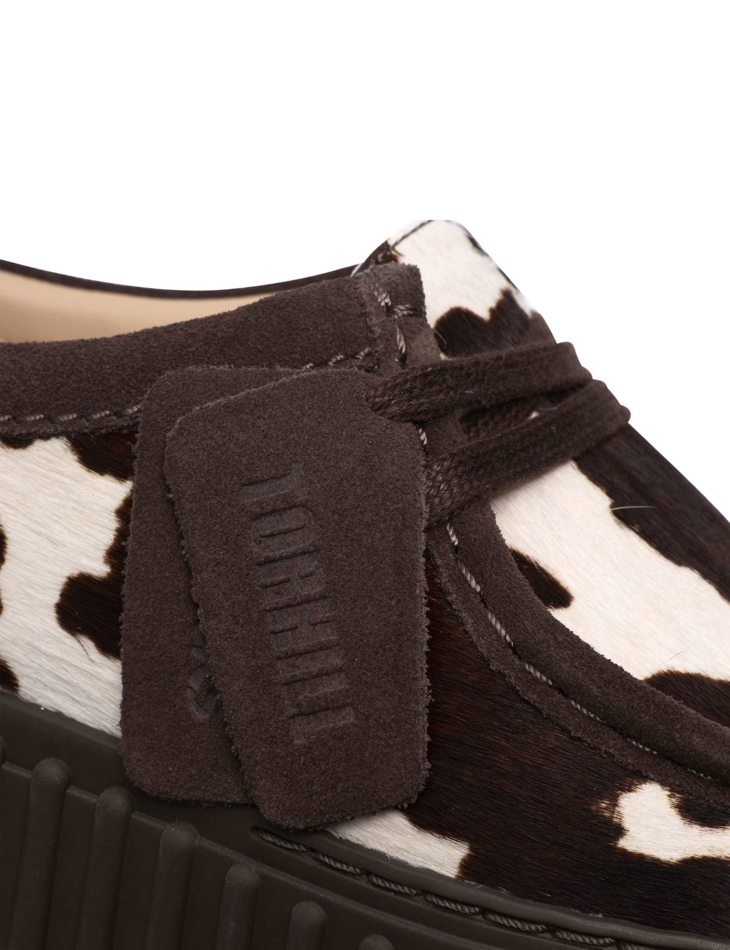 Leather Animal Print Platform Shoes 7 of 8