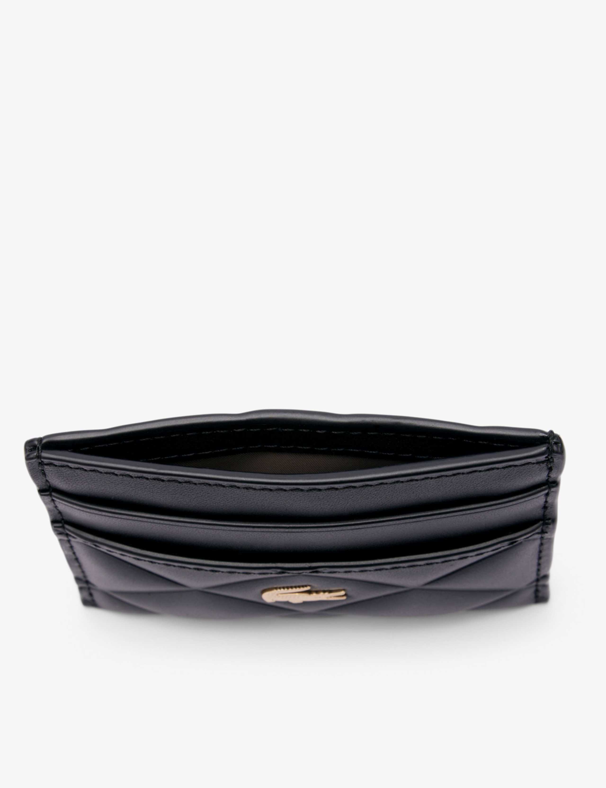 Leather Quilted Cardholder 3 of 4