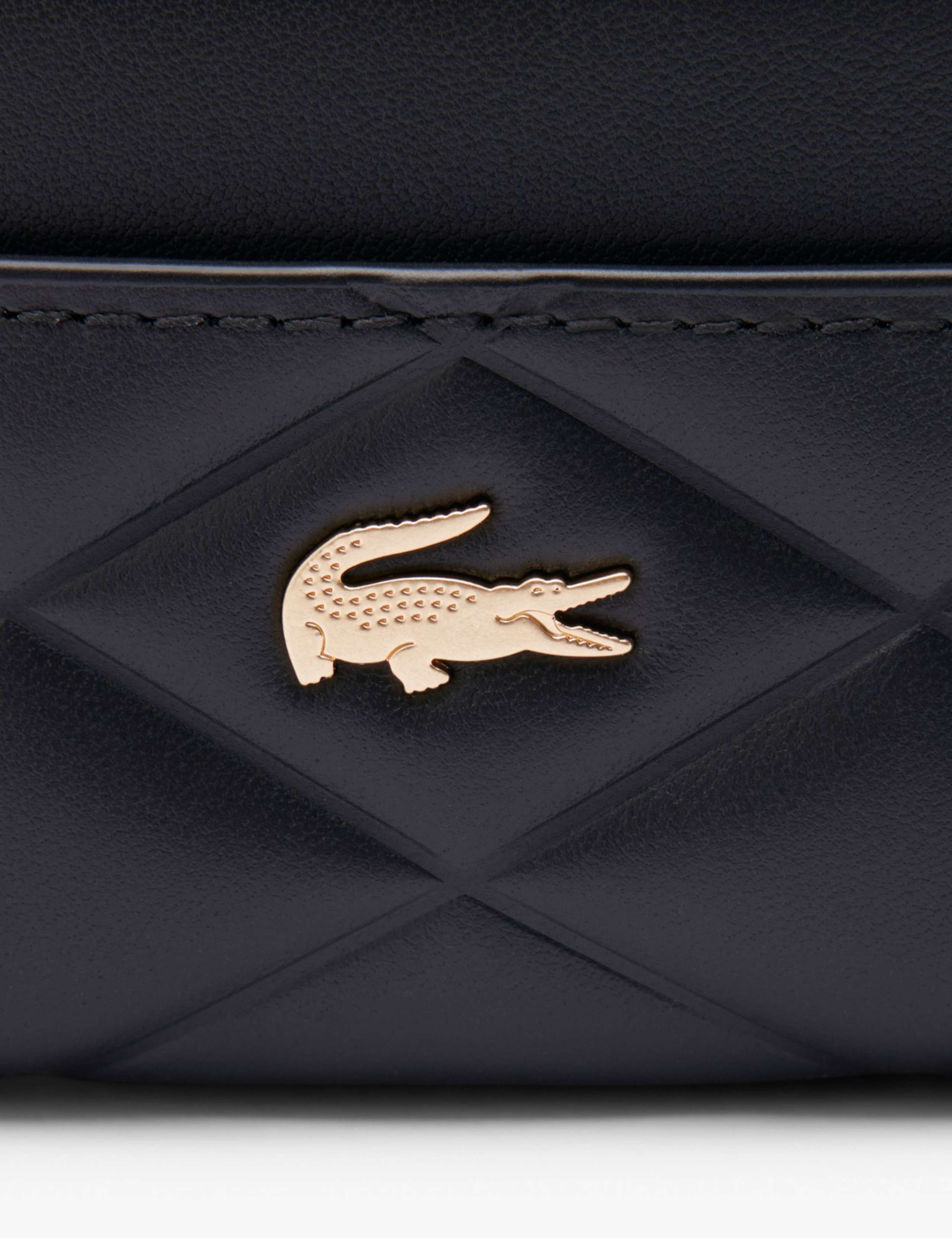 Leather Quilted Cardholder 4 of 4