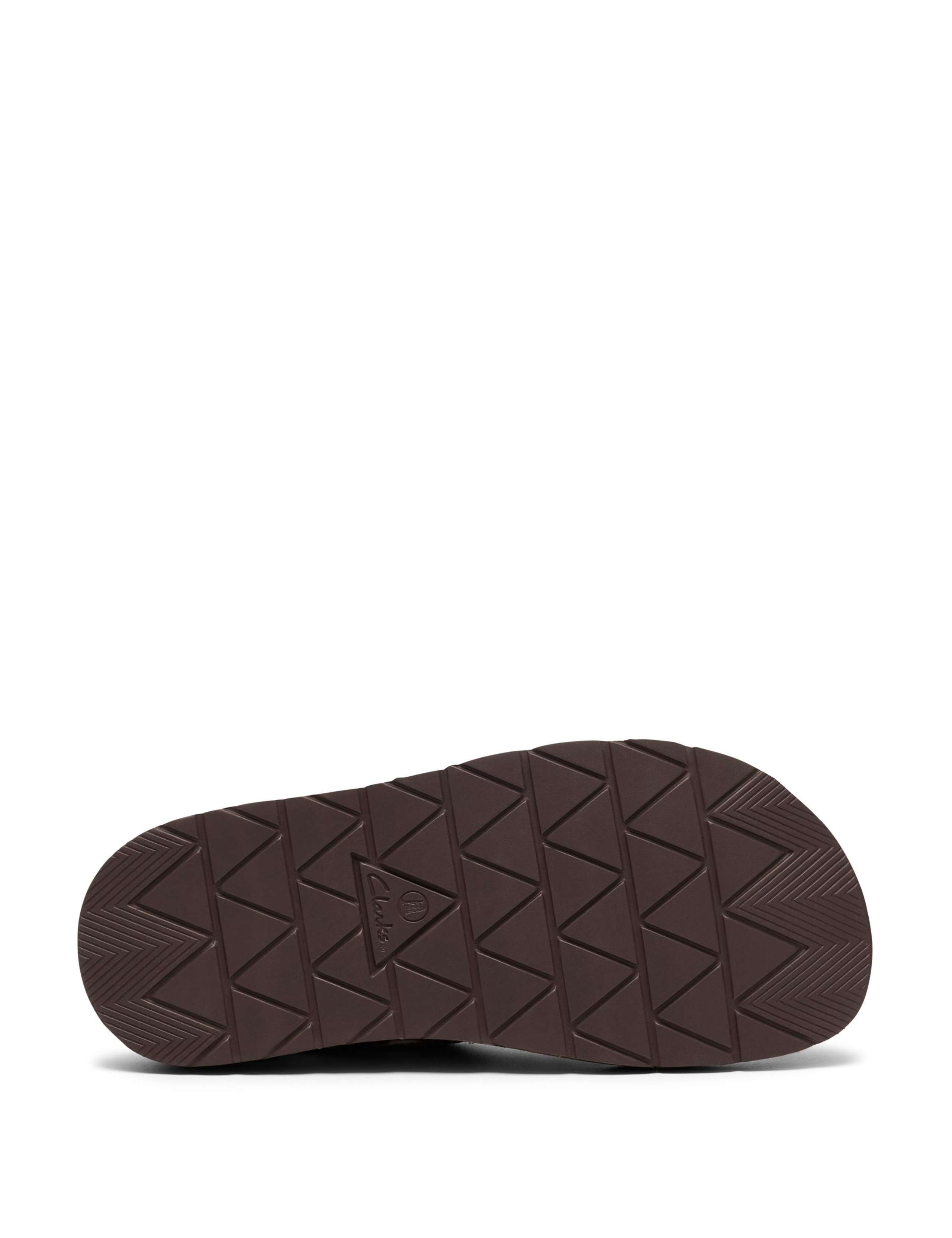 Leather Cow Print Buckle Mules 6 of 6