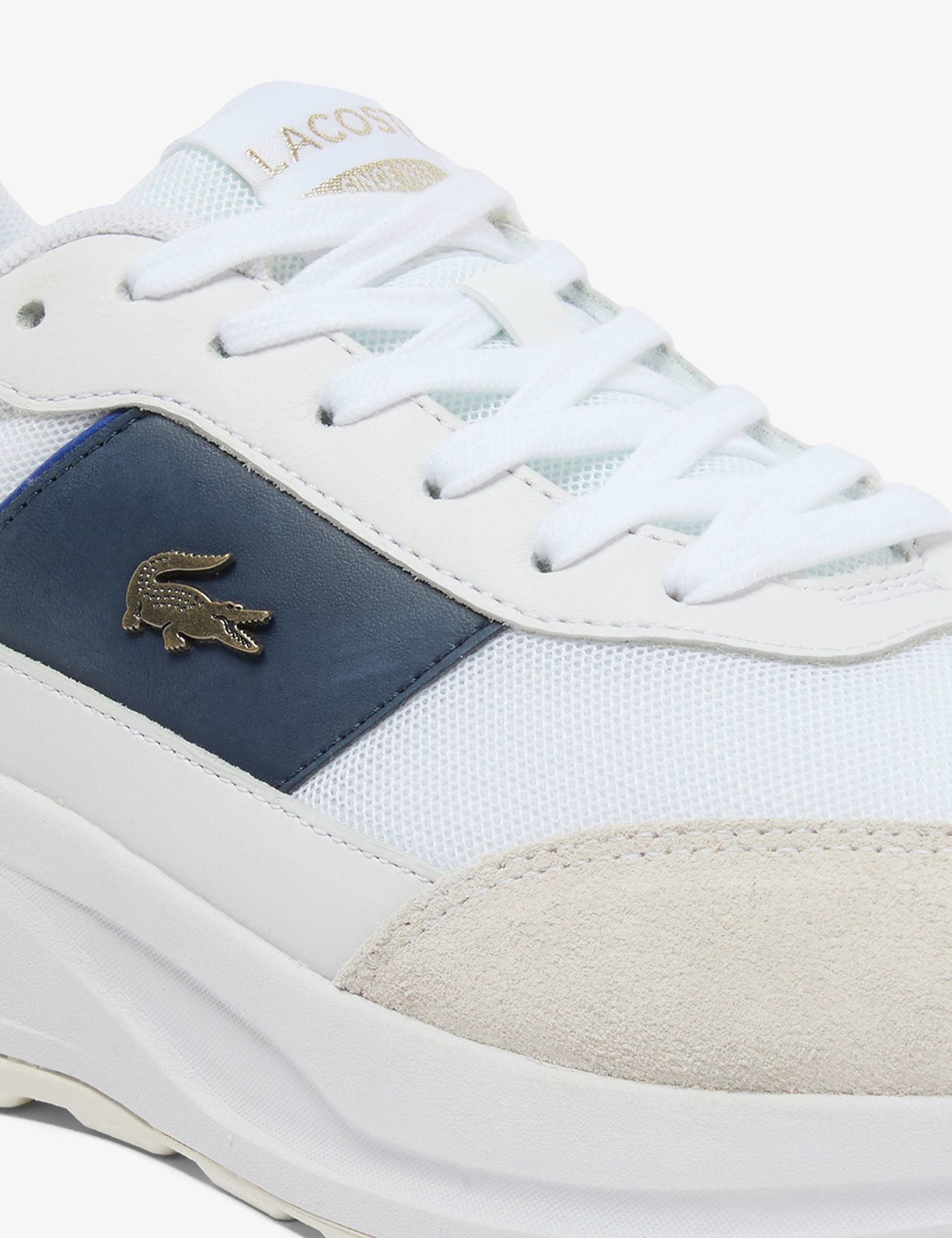 Leather Lace Up Trainers 3 of 6