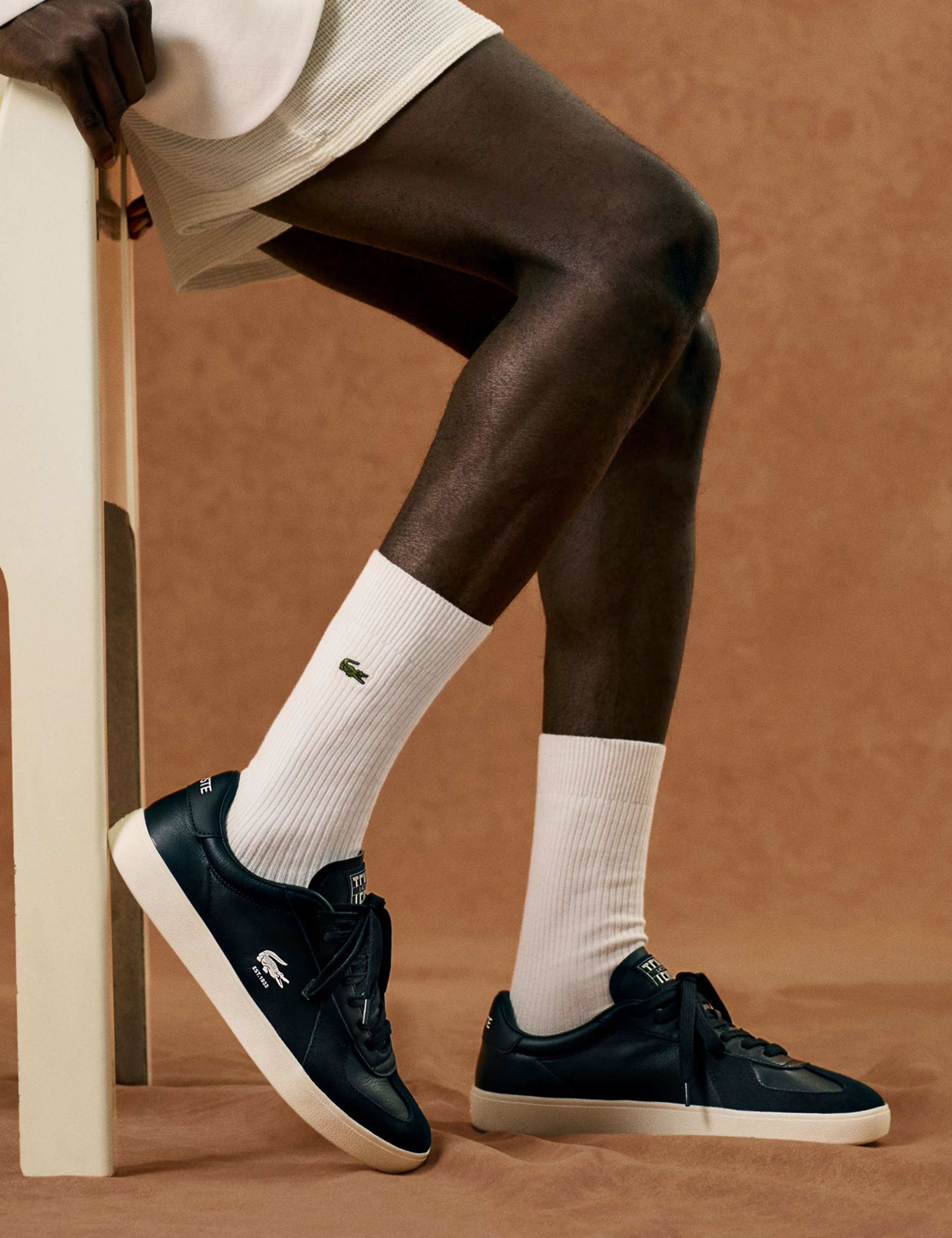 Baseshot Pro Leather Lace-Up Trainers 3 of 7