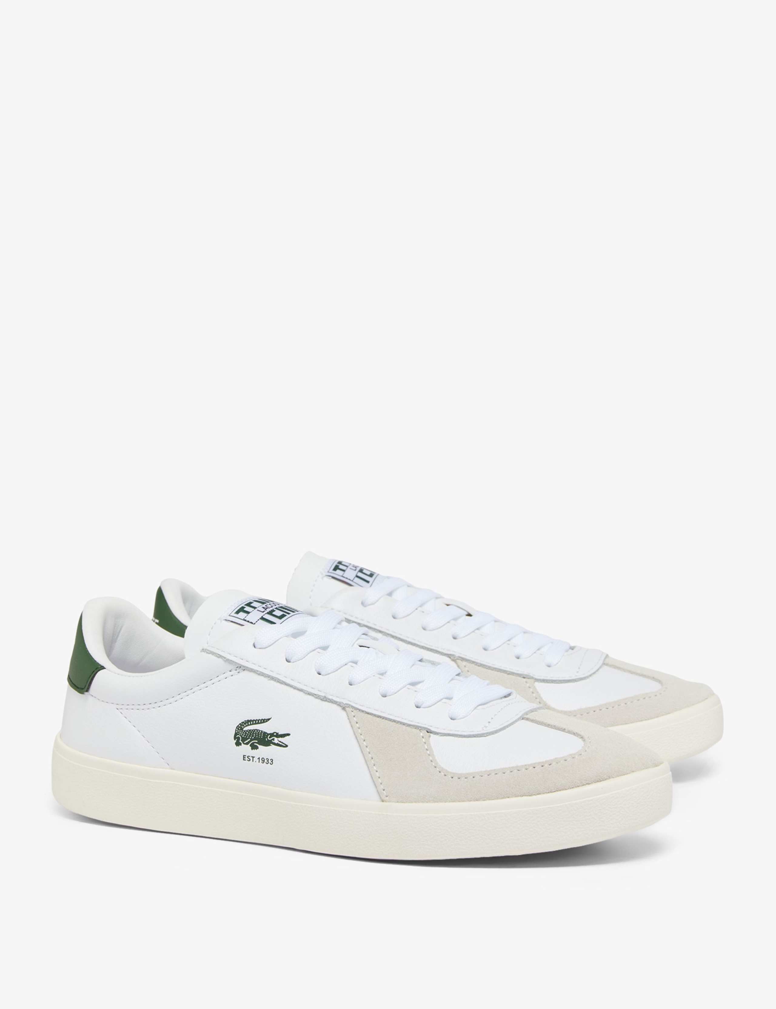 Baseshot Pro Leather Lace-Up Trainers 7 of 7
