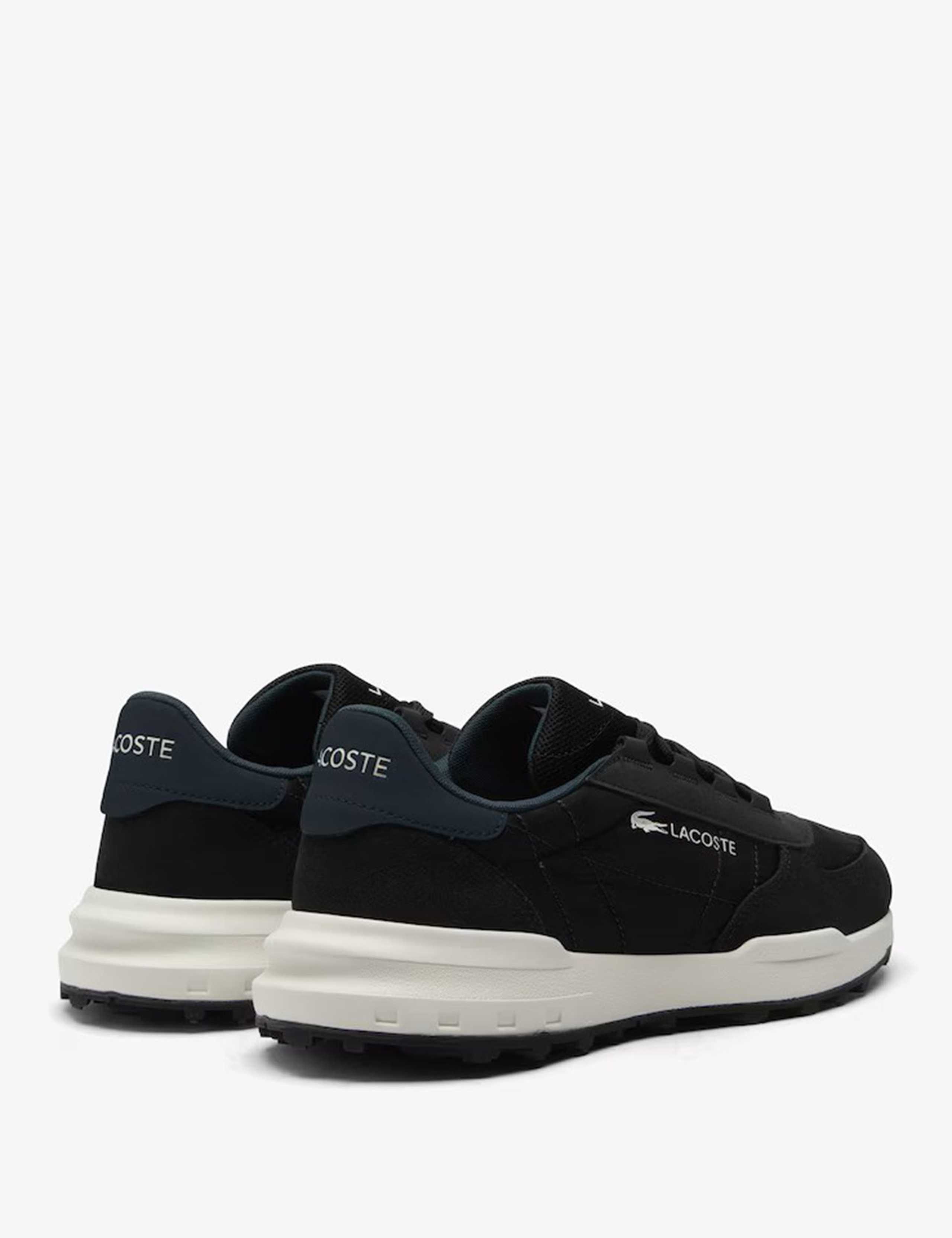 Faux Leather Lace Up Trainers 2 of 6