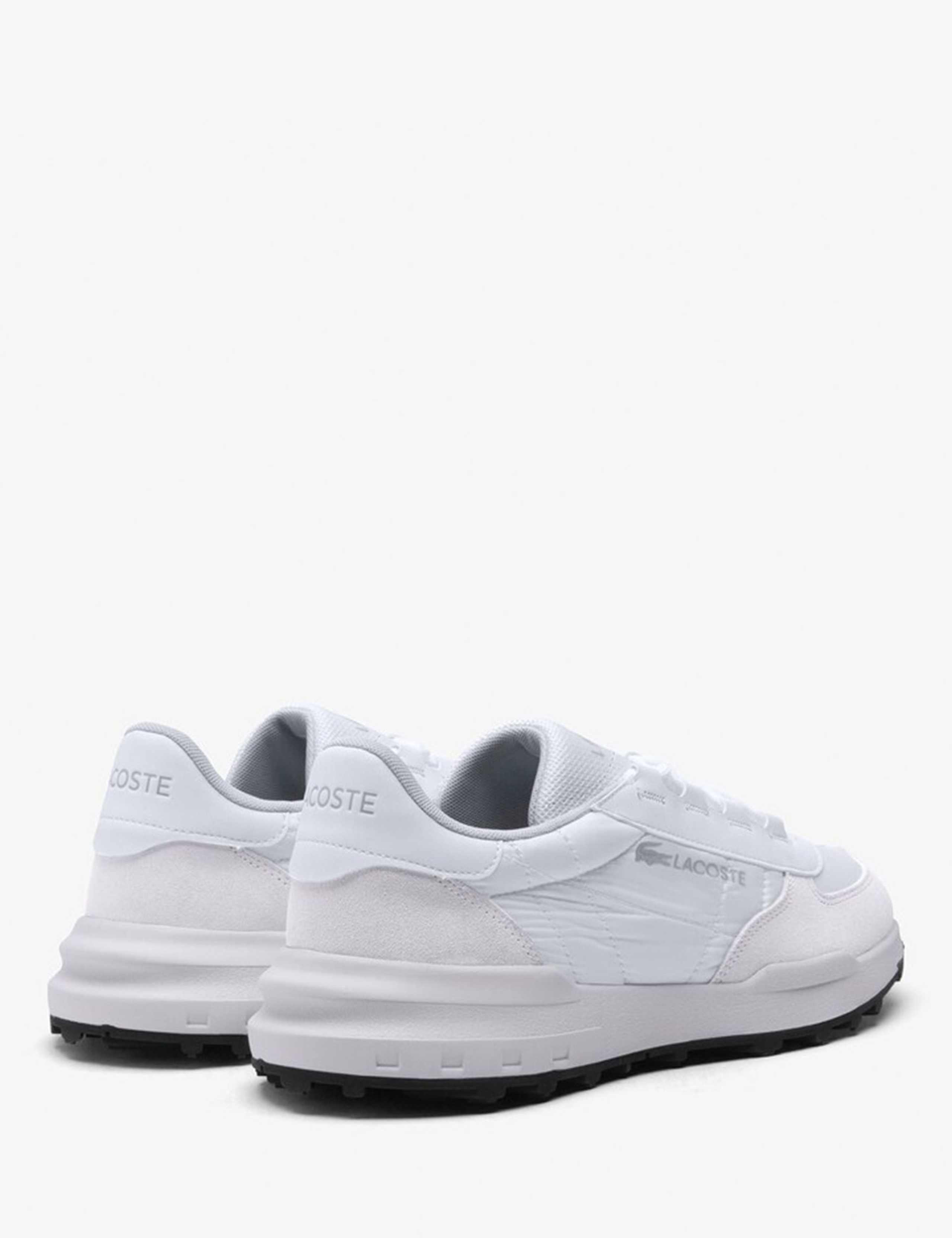Faux Leather Lace Up Trainers 2 of 6