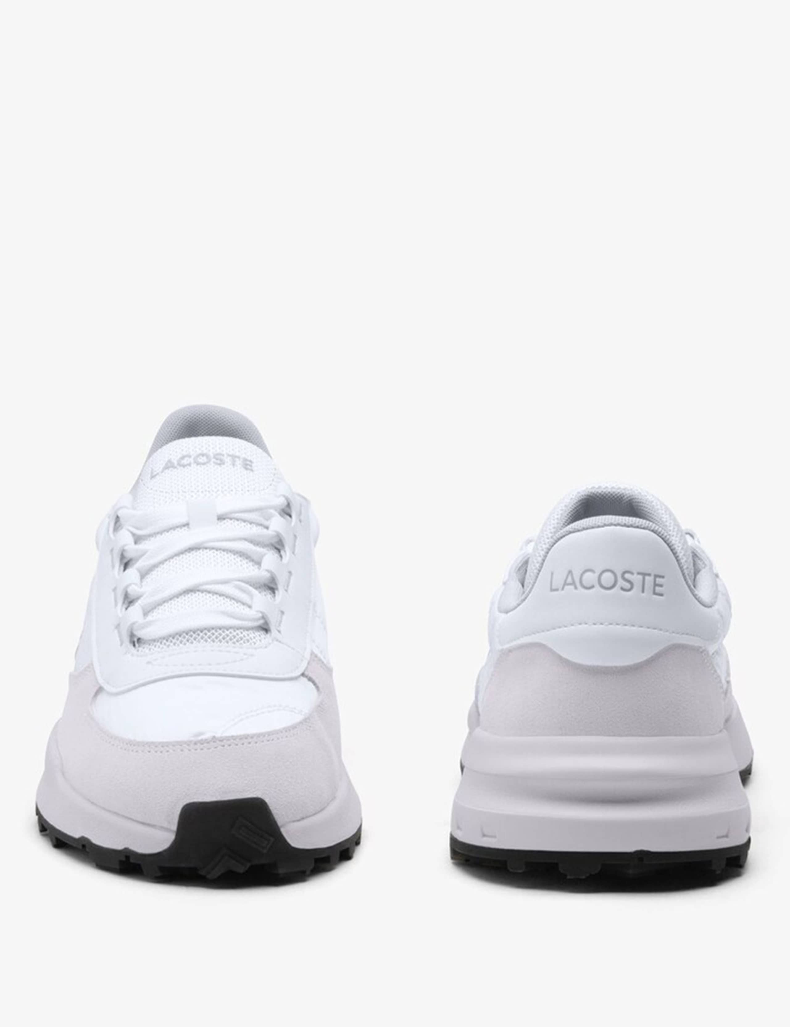 Faux Leather Lace Up Trainers 4 of 6