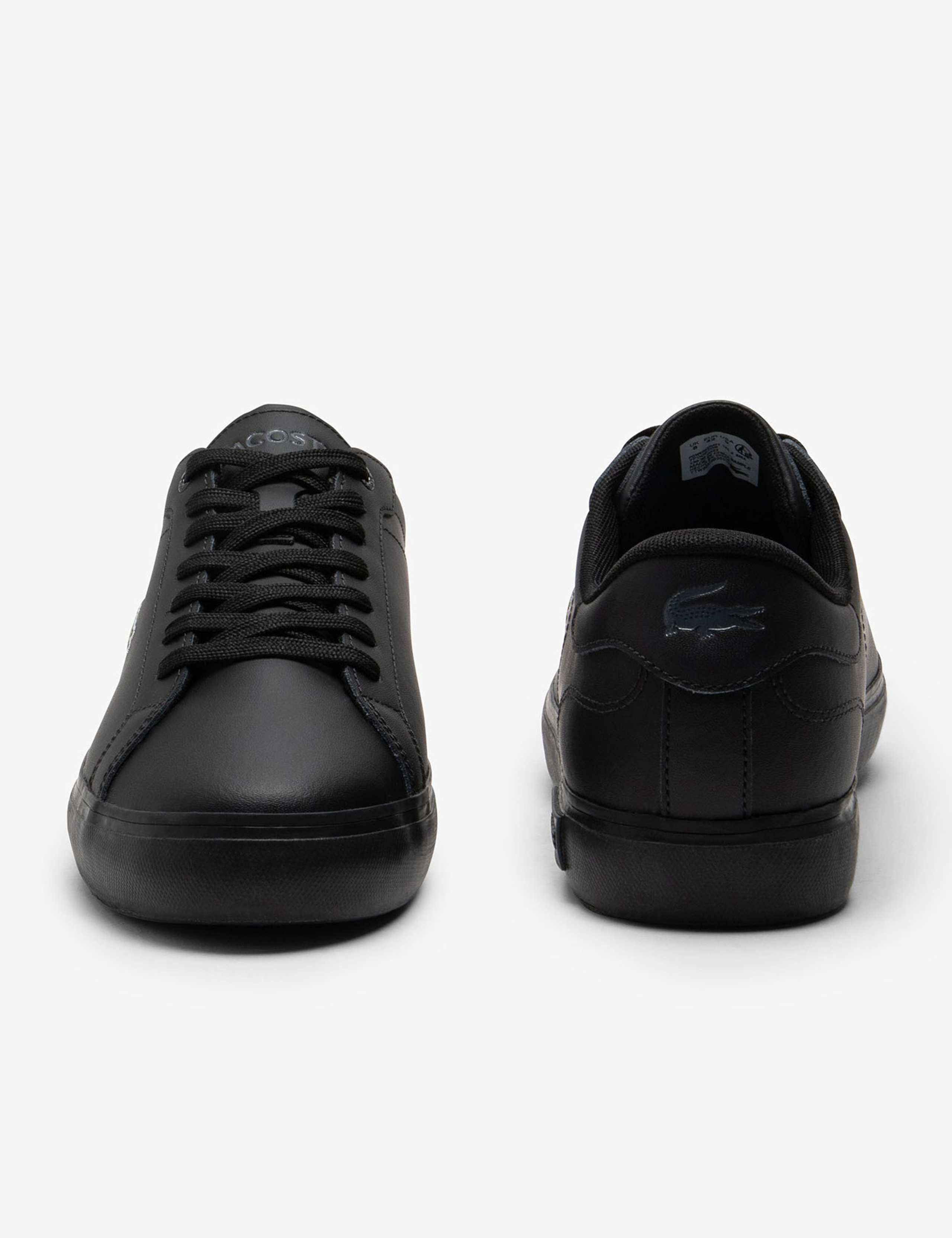 Powercourt Leather Lace-Up Trainers 3 of 6