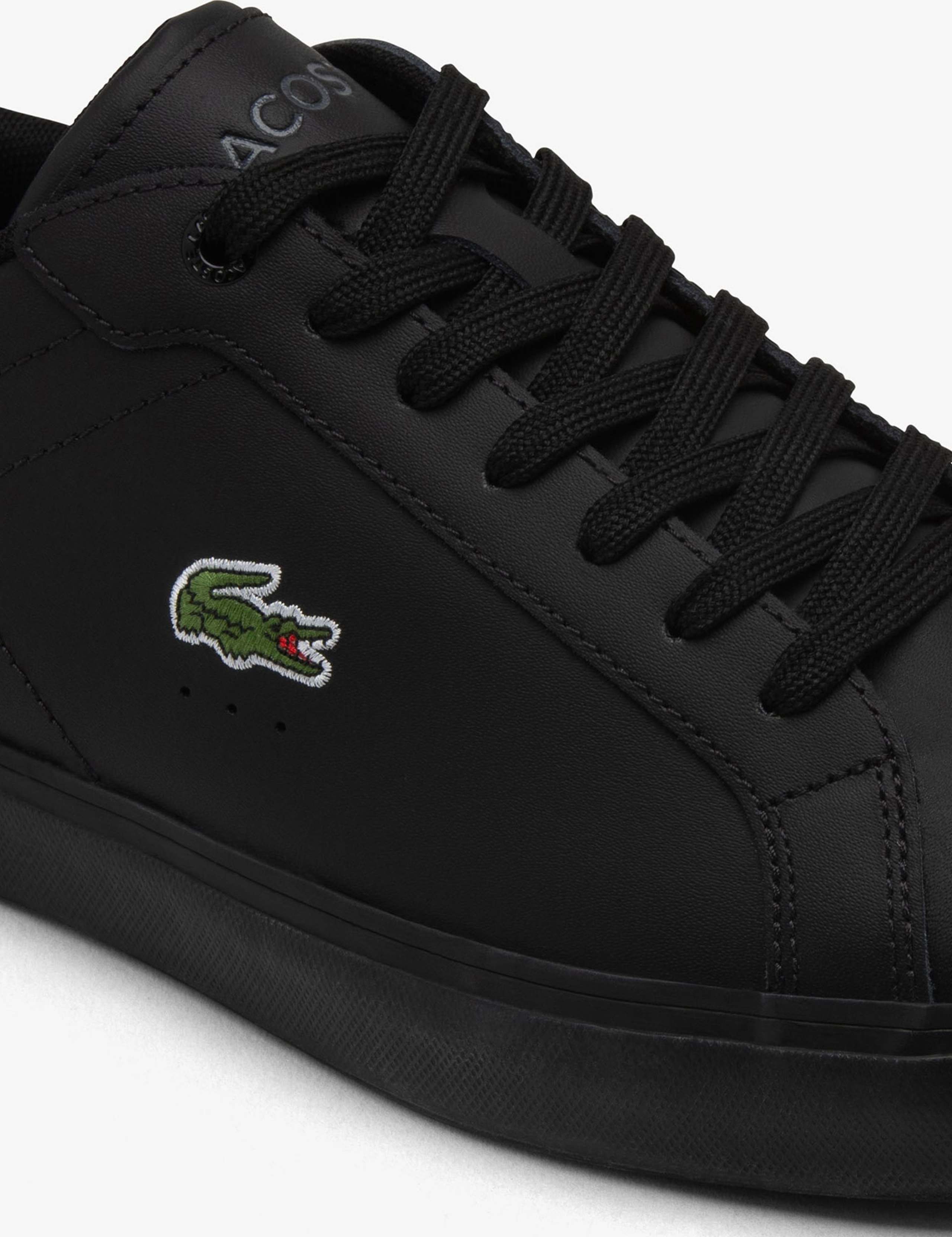 Powercourt Leather Lace-Up Trainers 5 of 6