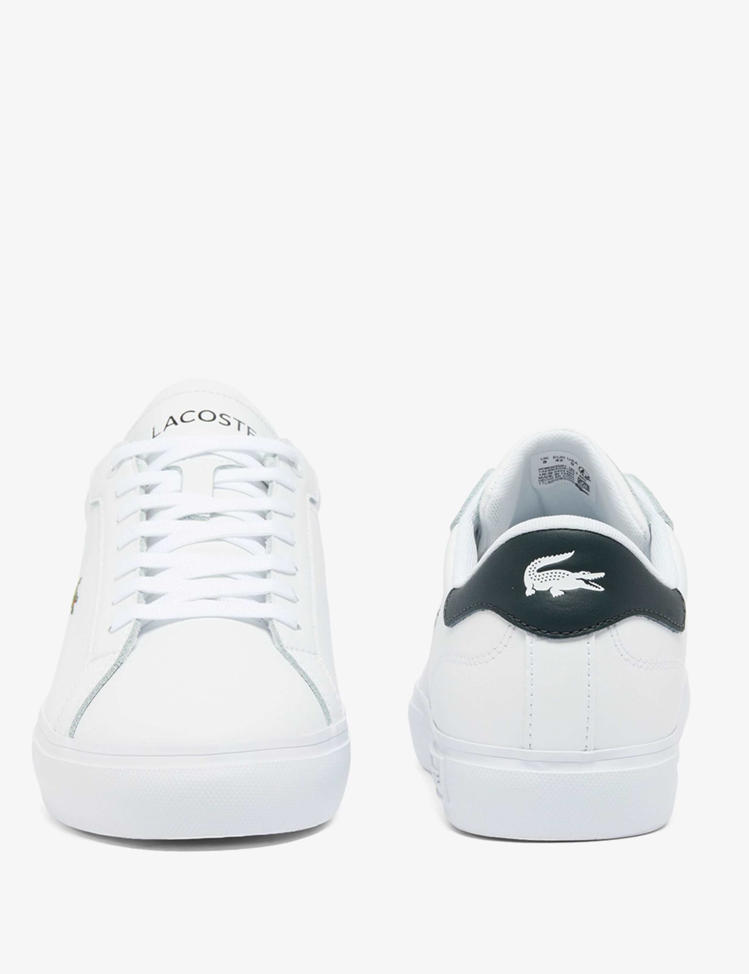 Powercourt Leather Lace-Up Trainers 3 of 7