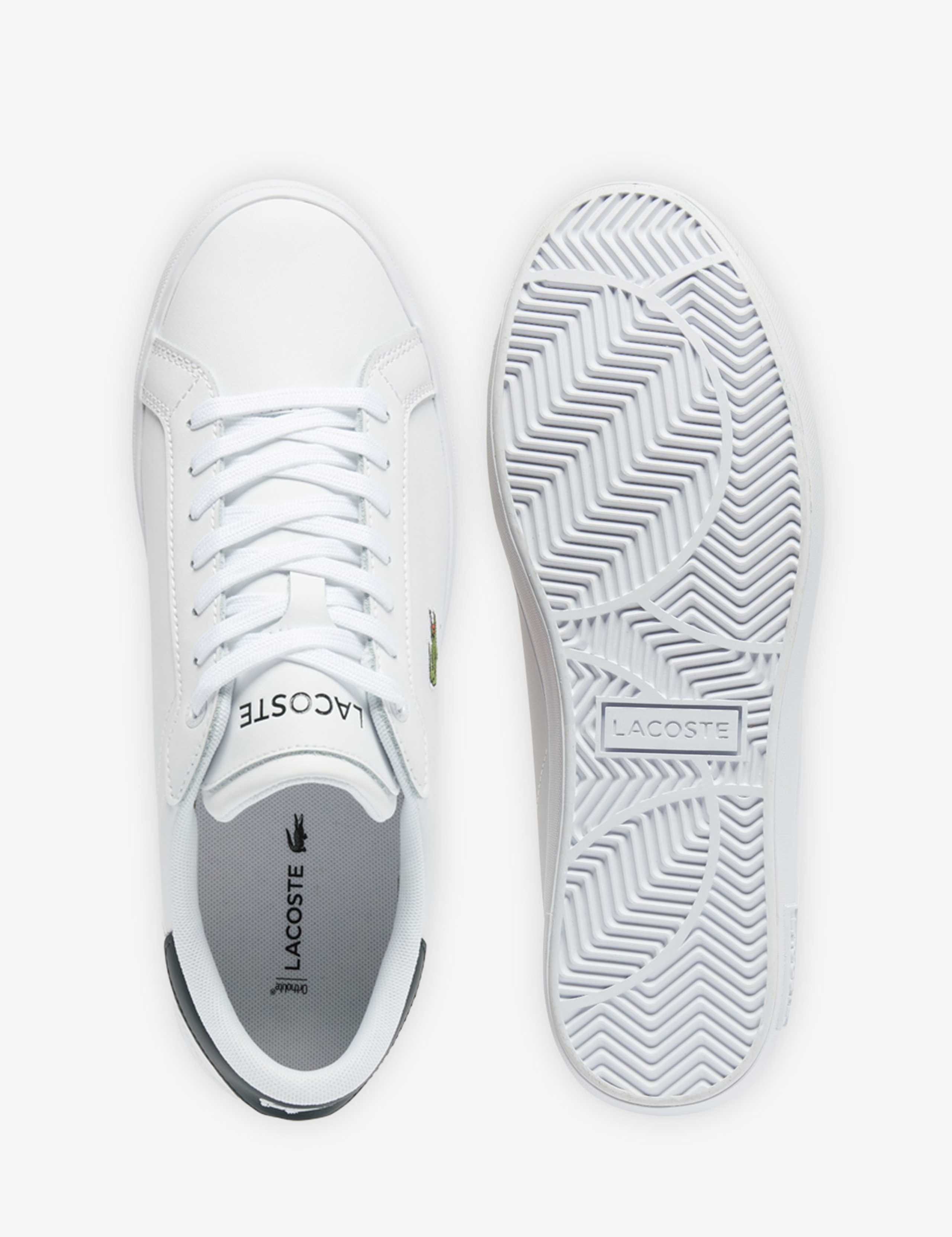 Powercourt Leather Lace-Up Trainers 7 of 7