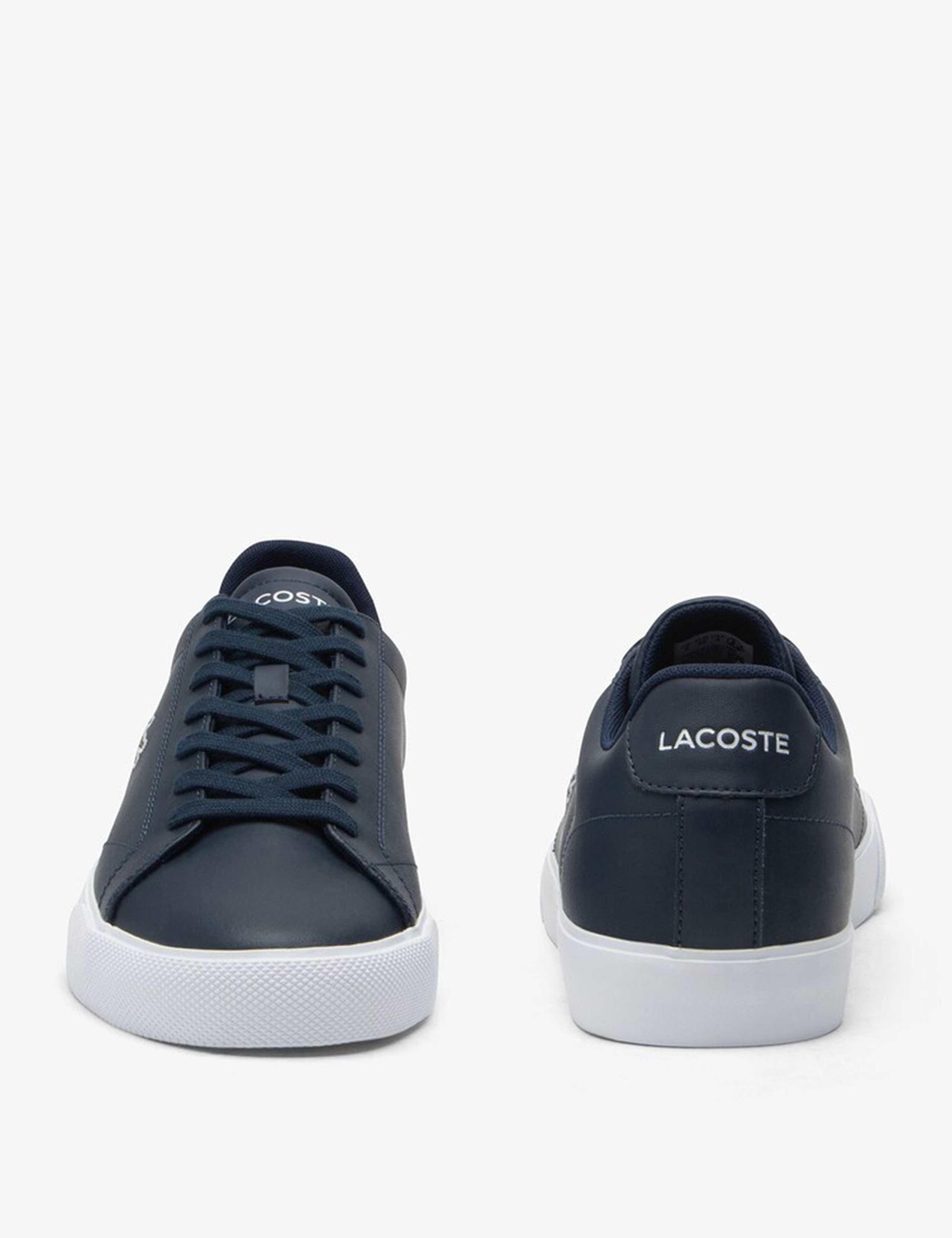 Lerond Set Leather Lace-Up Trainers 6 of 6
